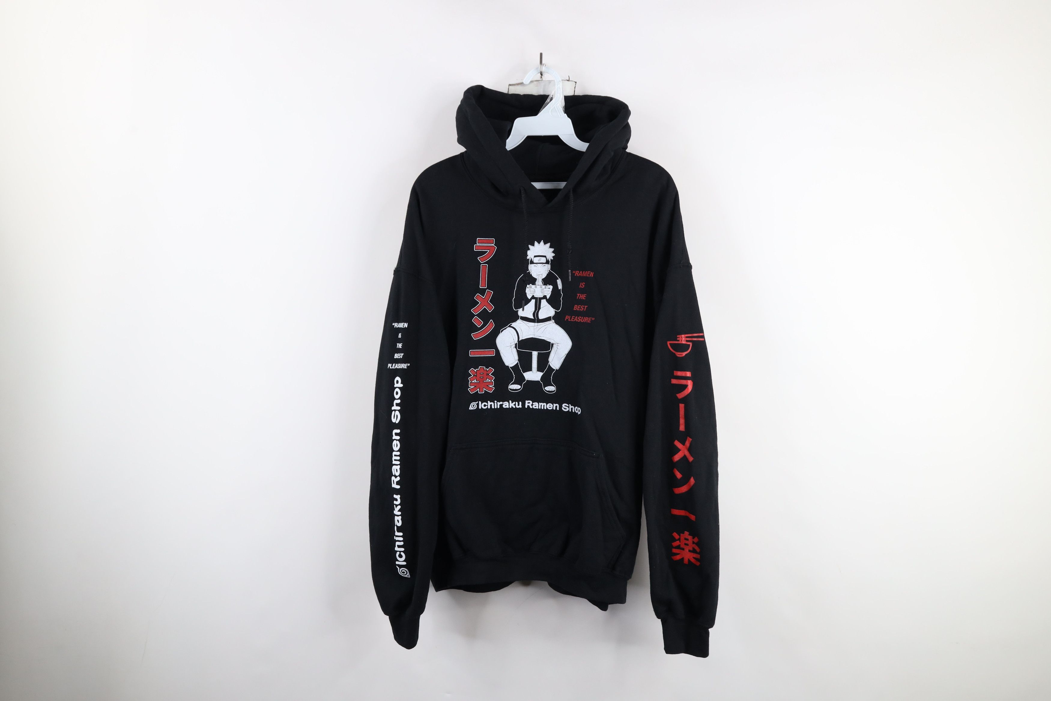 Vintage Vintage Y2K 2007 Naruto Shippuden Anime Hoodie Sweatshirt Size US L / EU 52-54 / 3 - 1 Thumbnail