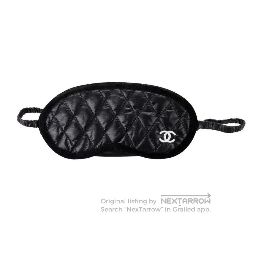 Chanel Chanel Quilted Sleep Mask. Size ONE SIZE - 2 Thumbnail