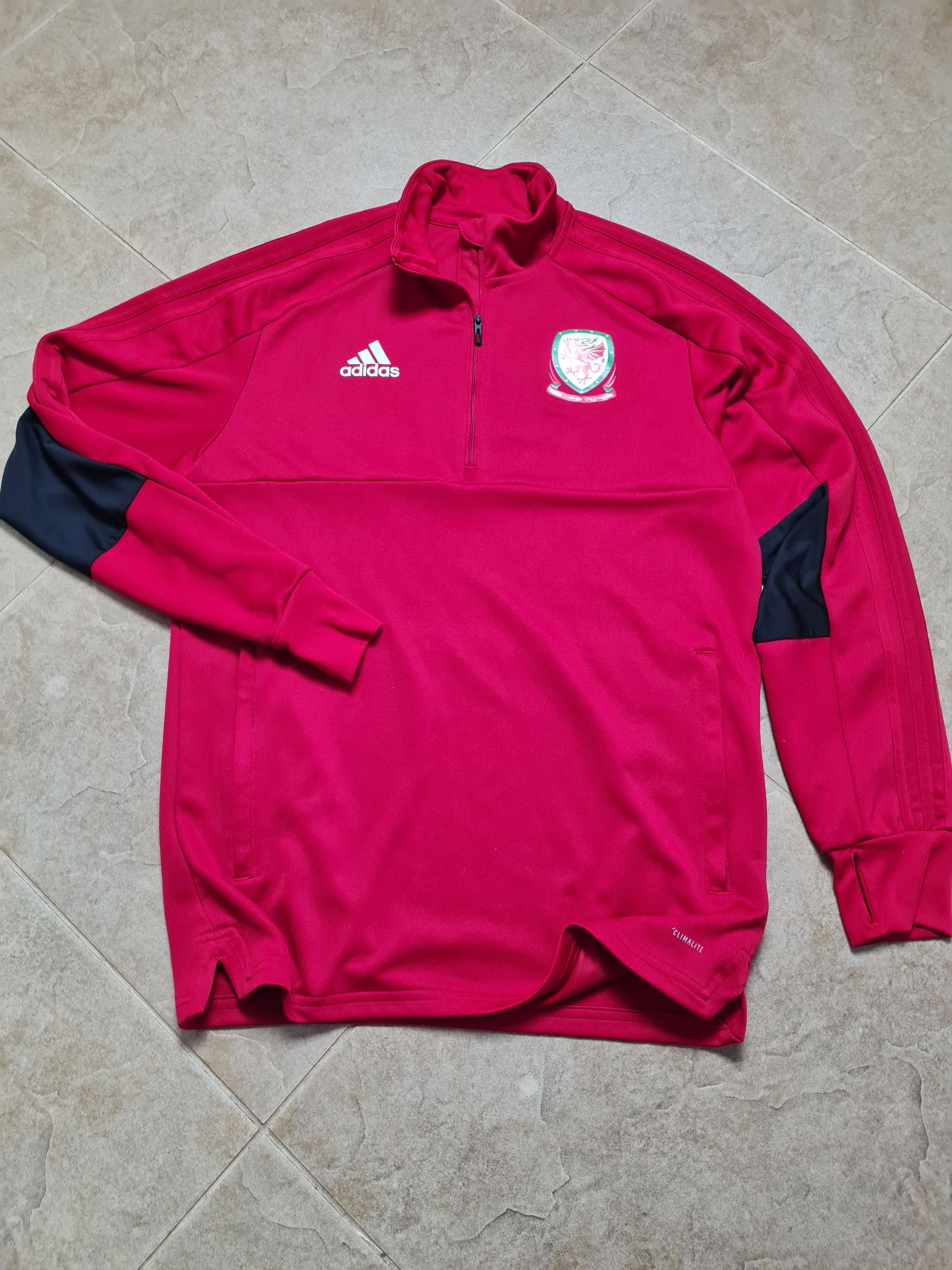 Adidas Training Track Adidas 19-20 Wales Maillot Trikot Camiseta Size US M / EU 48-50 / 2 - 1 Thumbnail