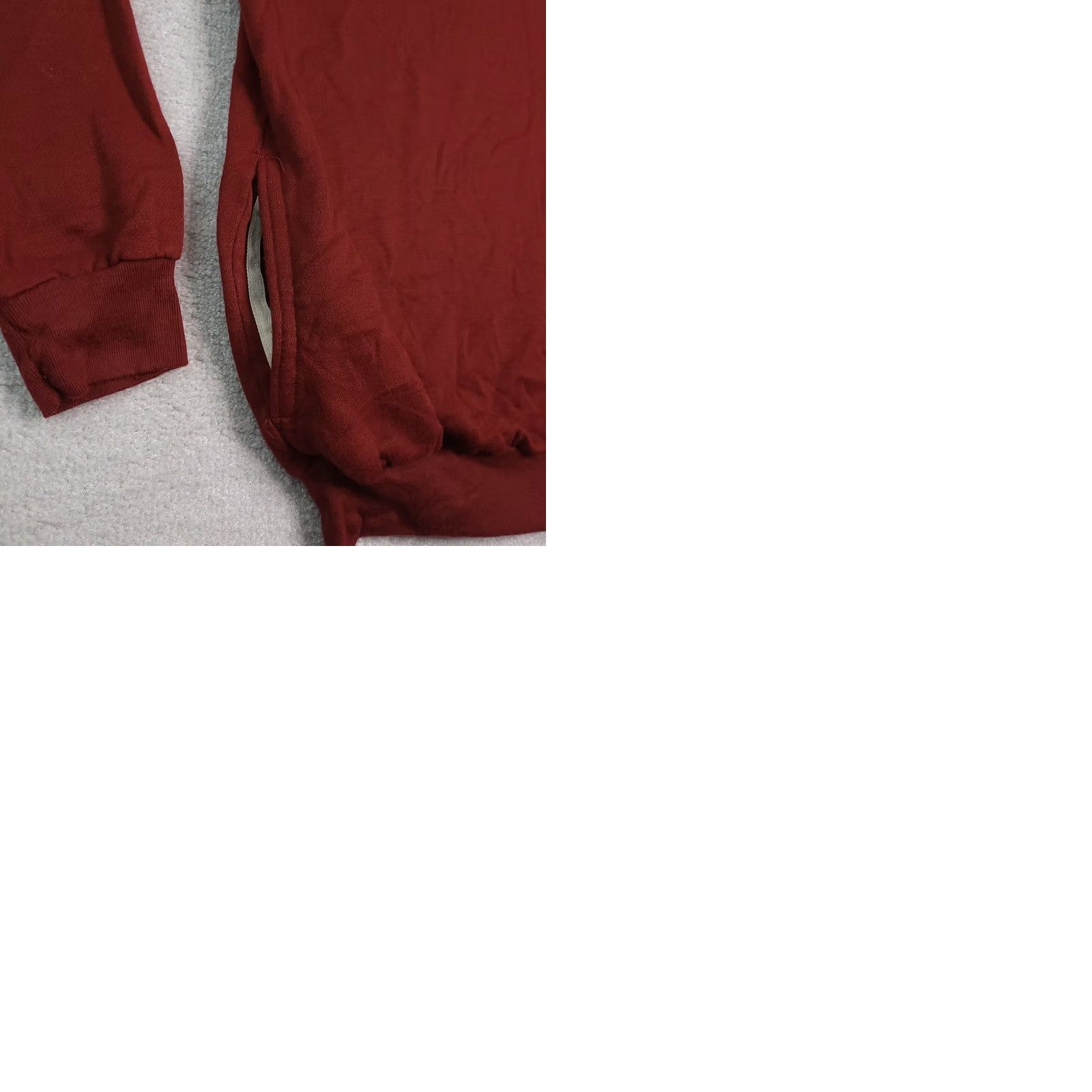 Vintage VINTAGE The Works by Cee Dee Hooded Sweatshirt Women Large Wool Blend Red PHOTOS Size L / US 10 / IT 46 - 9 Thumbnail