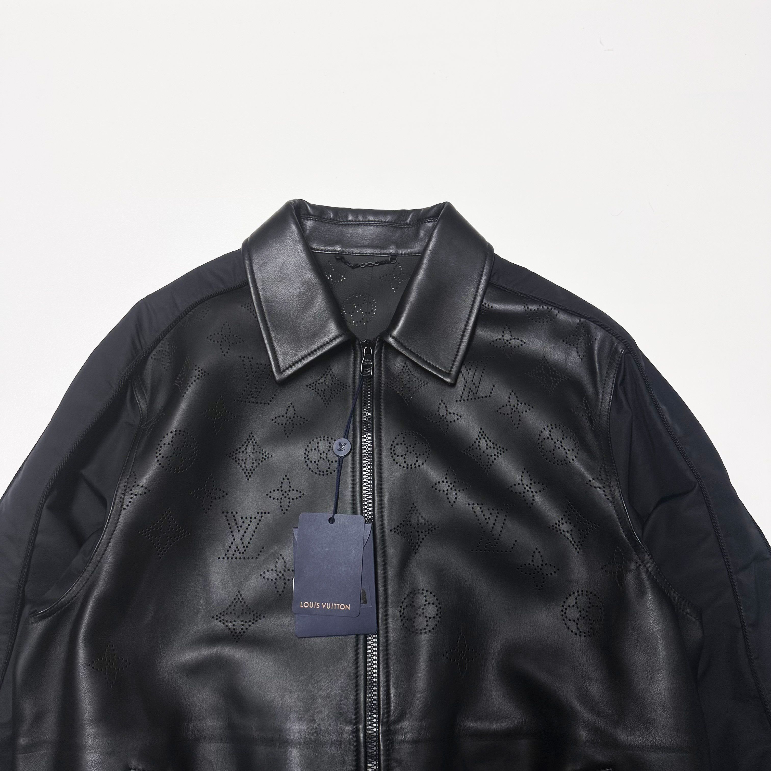 Louis Vuitton Louis Vuitton size 50 M L Leather jacket Monogram LV Size US M / EU 48-50 / 2 - 10 Thumbnail
