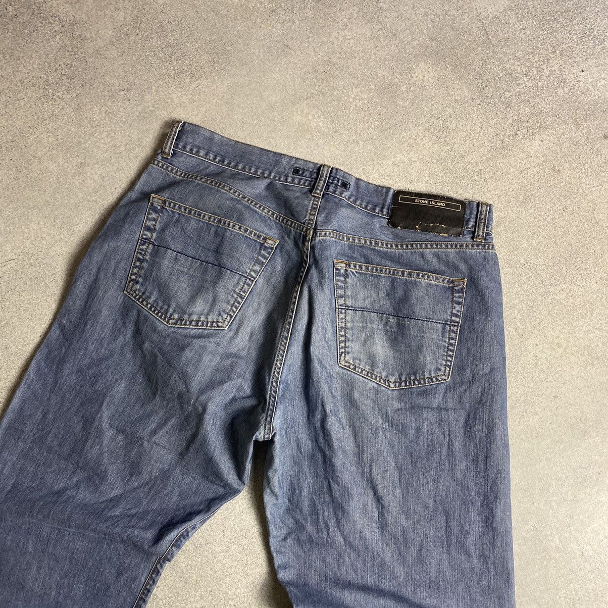 Stone Island Vintage Stone Island Jeans Denim Pants Rare Size US 38 / EU 54 - 4 Thumbnail