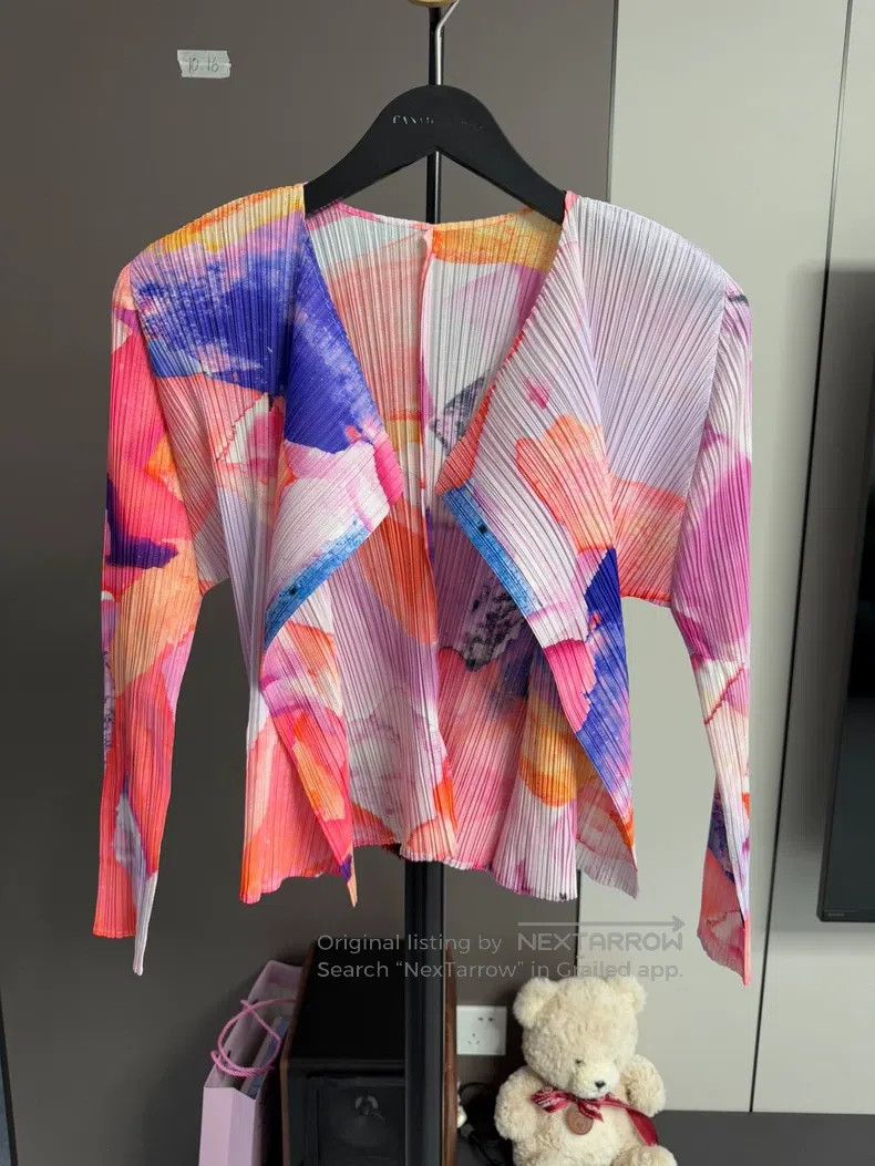 Issey Miyake Issey Miyake Waltz Series Cardigan Size L / US 10 / IT 46 - 1 Thumbnail