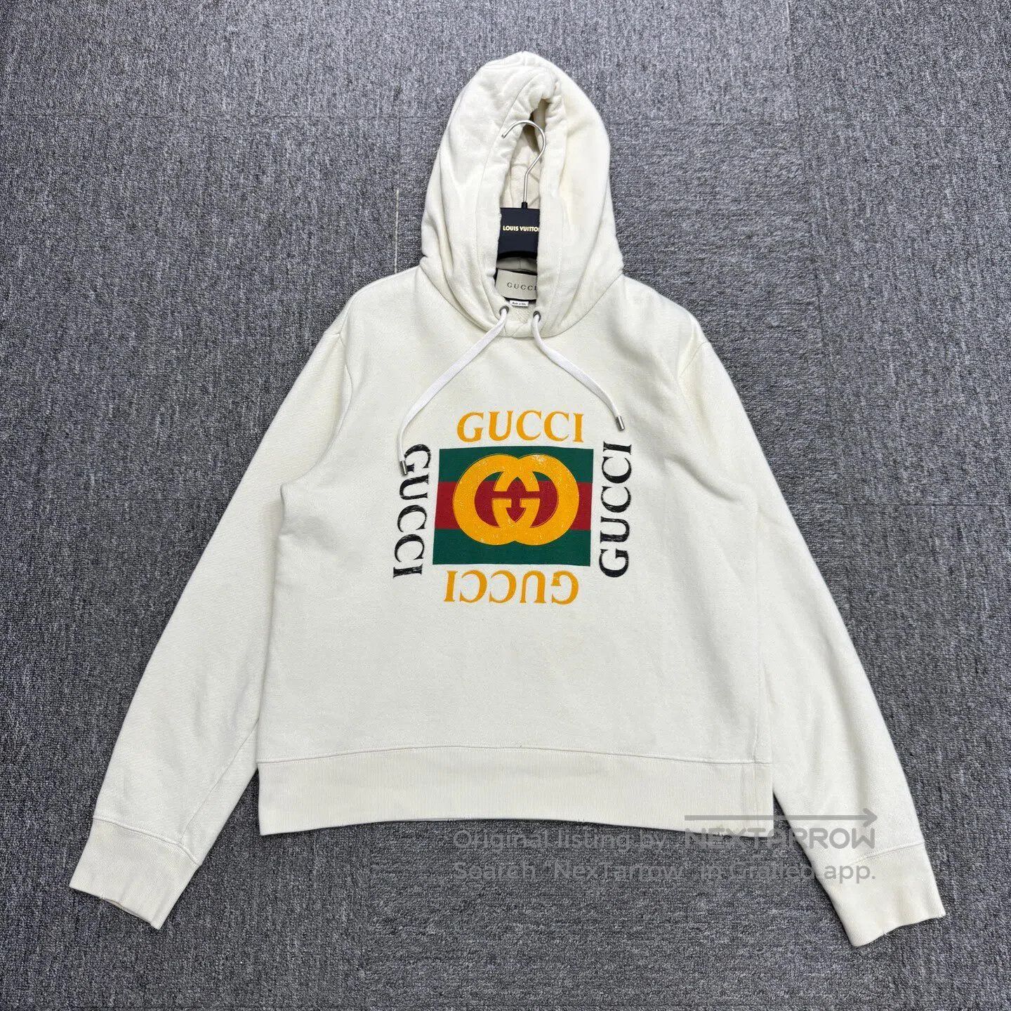 Gucci Guicci Printed hooded hoodie| Size US XS / EU 42 / 0 - 1 Thumbnail