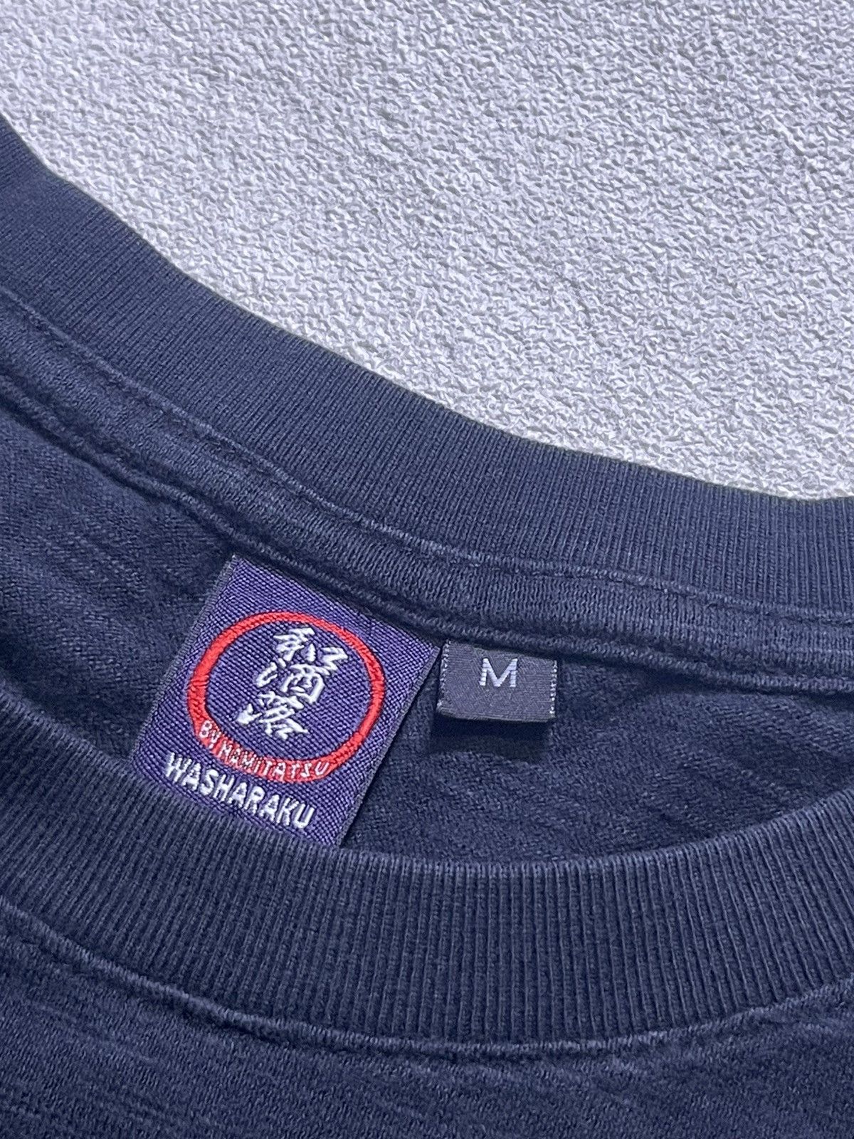 Japanese Brand WASHARAKU long sleeve tshirt japanese style Size US M / EU 48-50 / 2 - 6 Thumbnail