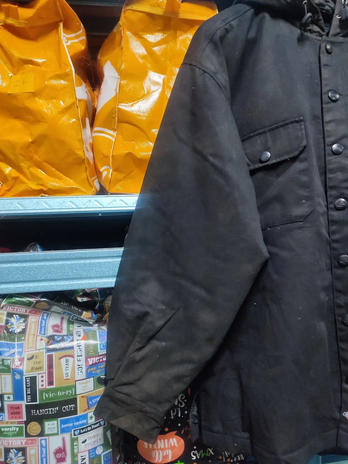 Dickies Vintage Y2K Dickies Black Hooded Work Jacket – Heavyweight Size US L / EU 52-54 / 3 - 5 Thumbnail