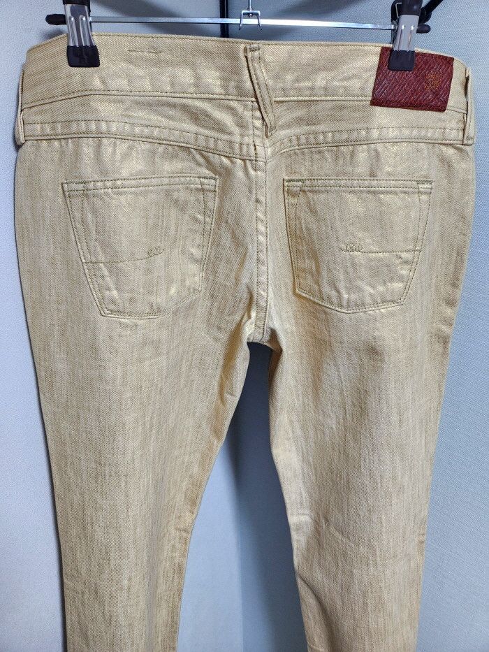 Other MAURO GRIFONI SUPER VINTAGE 골드 데님 Size 29" - 5 Thumbnail