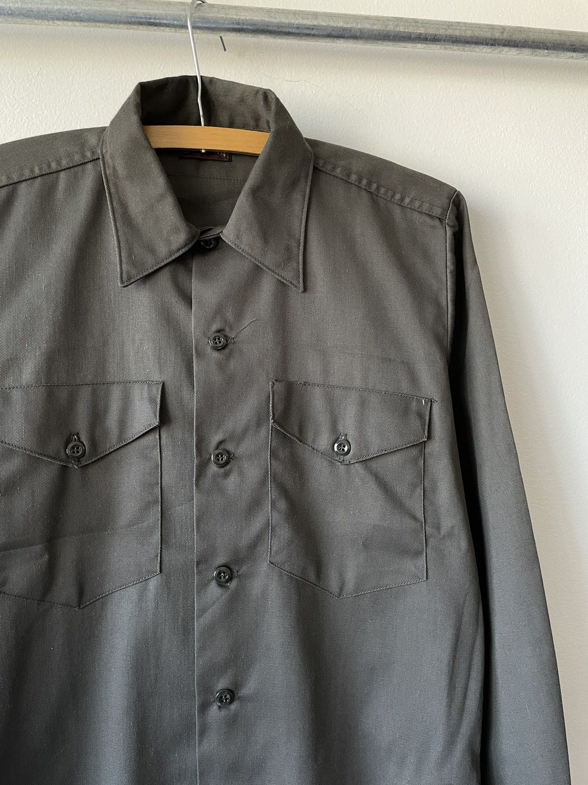 Vintage Vintage 60s Big Smith Sanforized Button Up Size US M / EU 48-50 / 2 - 2 Thumbnail
