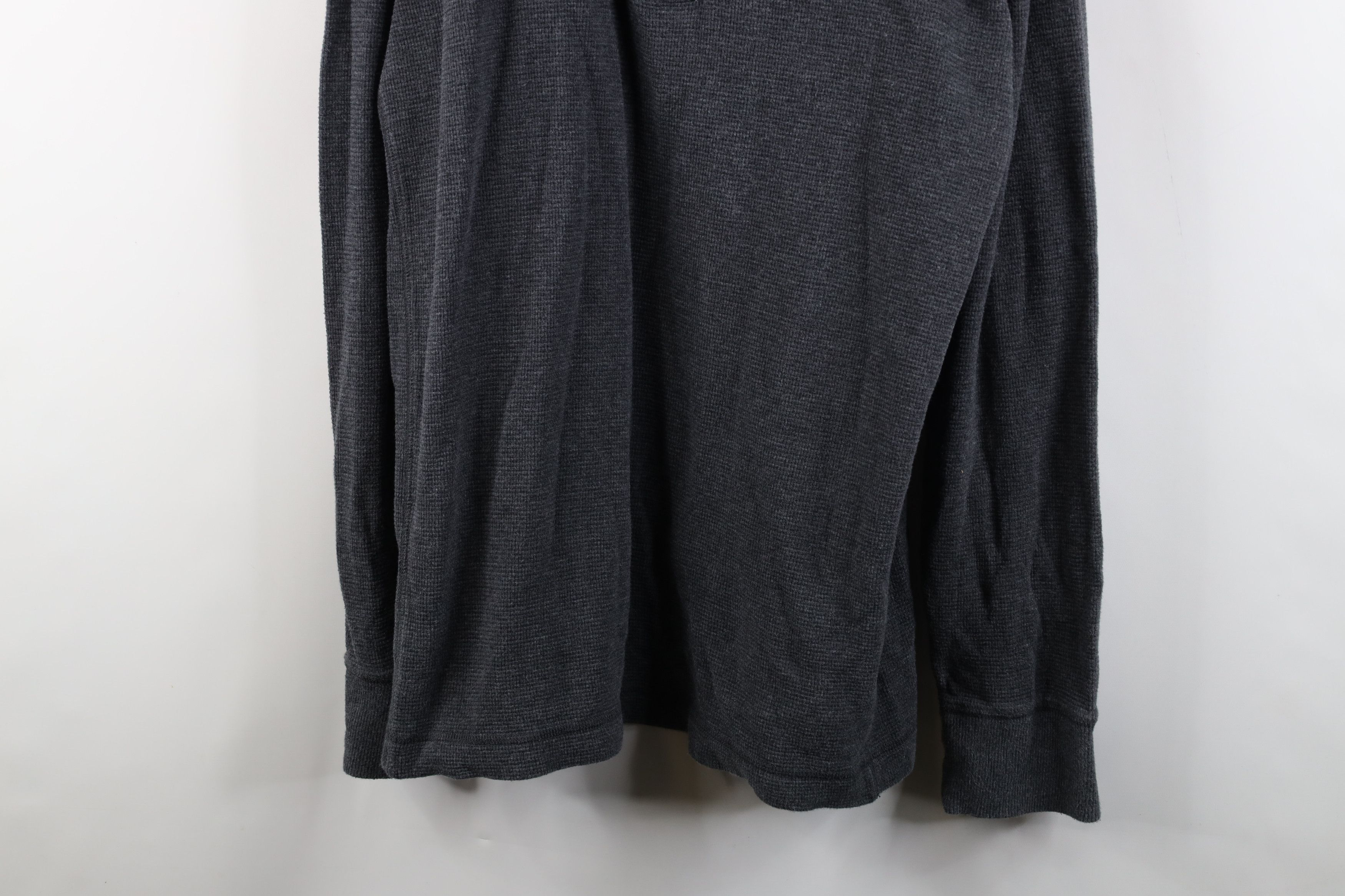 Eddie Bauer × Vintage Vintage Eddie Bauer Thermal Knit Long Sleeve Henley T-Shirt Size US XL / EU 56 / 4 - 3 Thumbnail