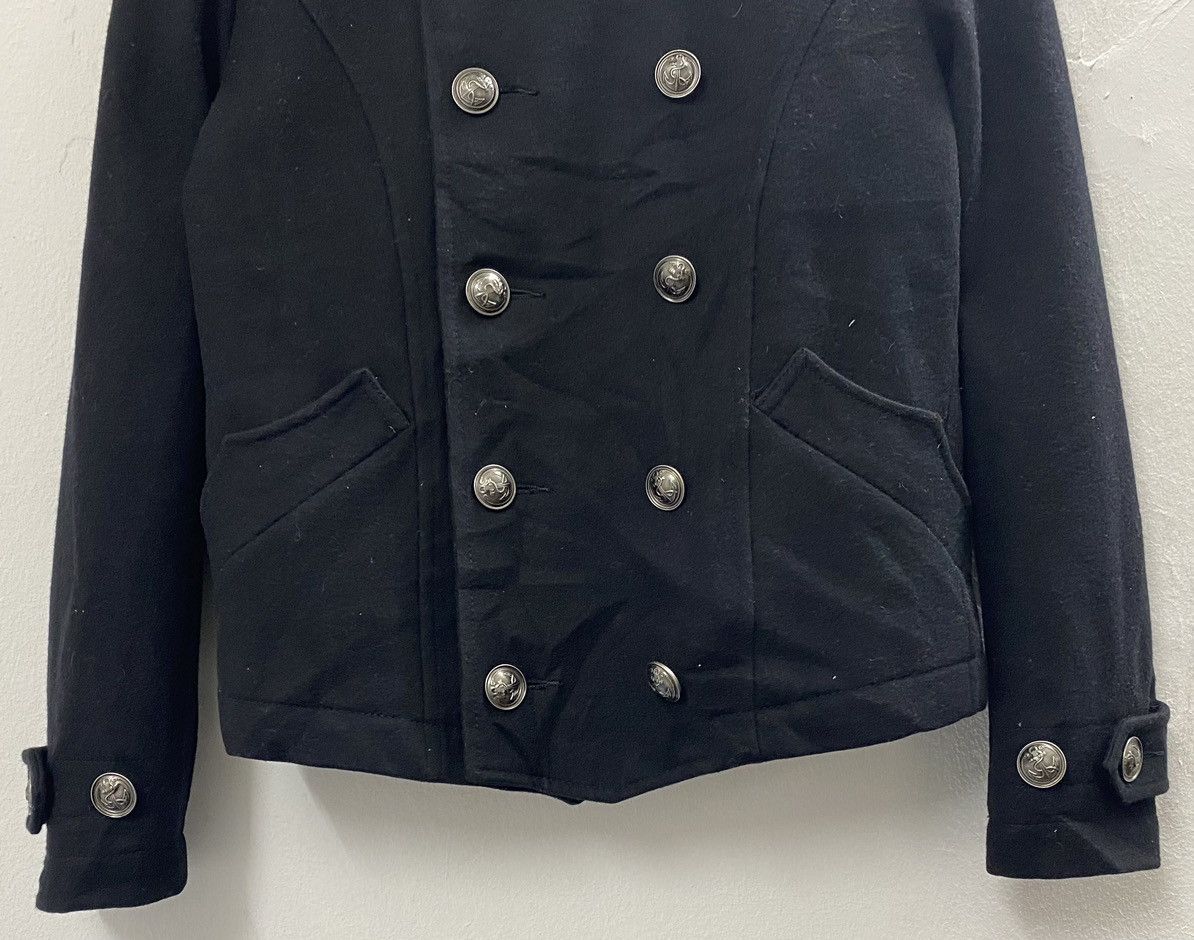 PPFM Vintage PPFM Double Breasted Punk Gotic Wool Jacket Size US S / EU 44-46 / 1 - 4 Thumbnail