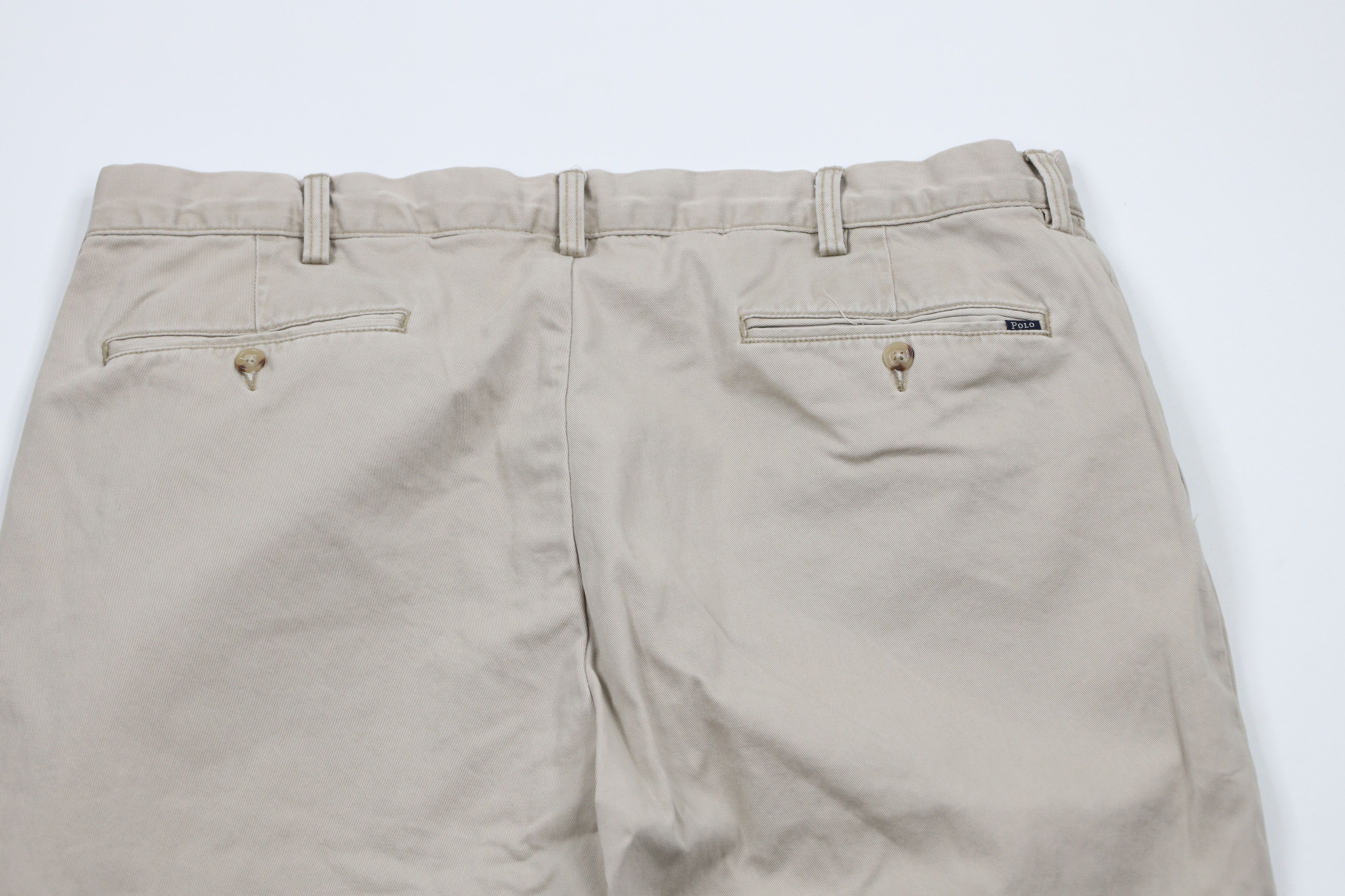 Ralph Lauren × Vintage Vintage Ralph Lauren Wide Leg Classic Fit Chino Pants Size US 38 / EU 54 - 9 Thumbnail