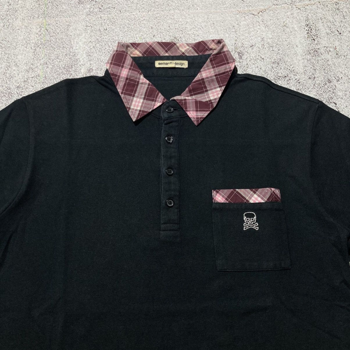 semanticdesign 2000s Semantic Design Skull Logo Pocket Polo T-shirt Black Size US M / EU 48-50 / 2 - 4 Thumbnail