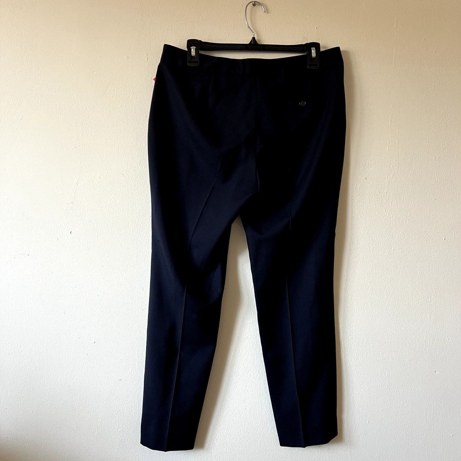 J.Crew New J. Crew Super 120's navy blue wool pants size 8 Size 30" / US 8 / IT 44 - 2 Thumbnail