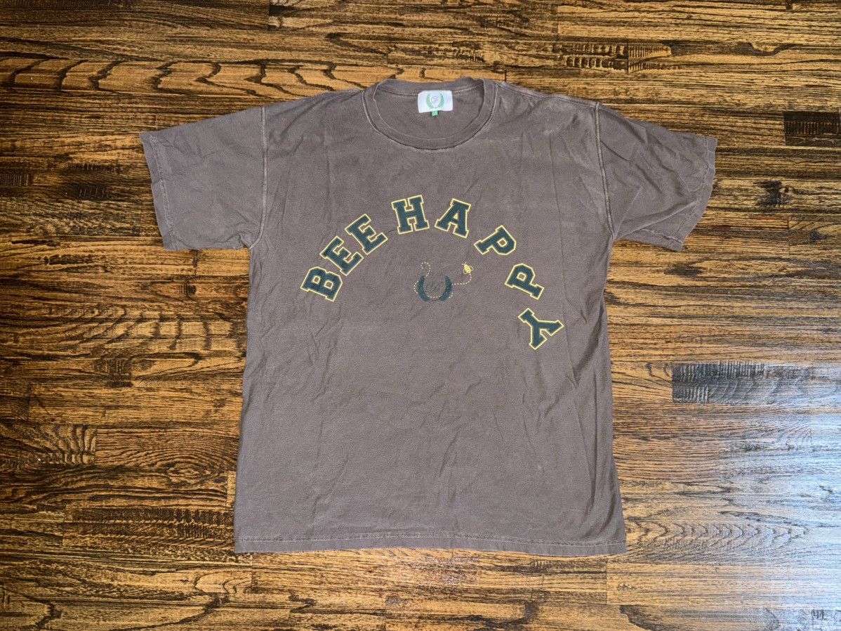 Rowing Blazers ROWING BLAZERS Vintage “Bee Happy” Graphic Print Tee Sz L Size US L / EU 52-54 / 3 - 1 Thumbnail