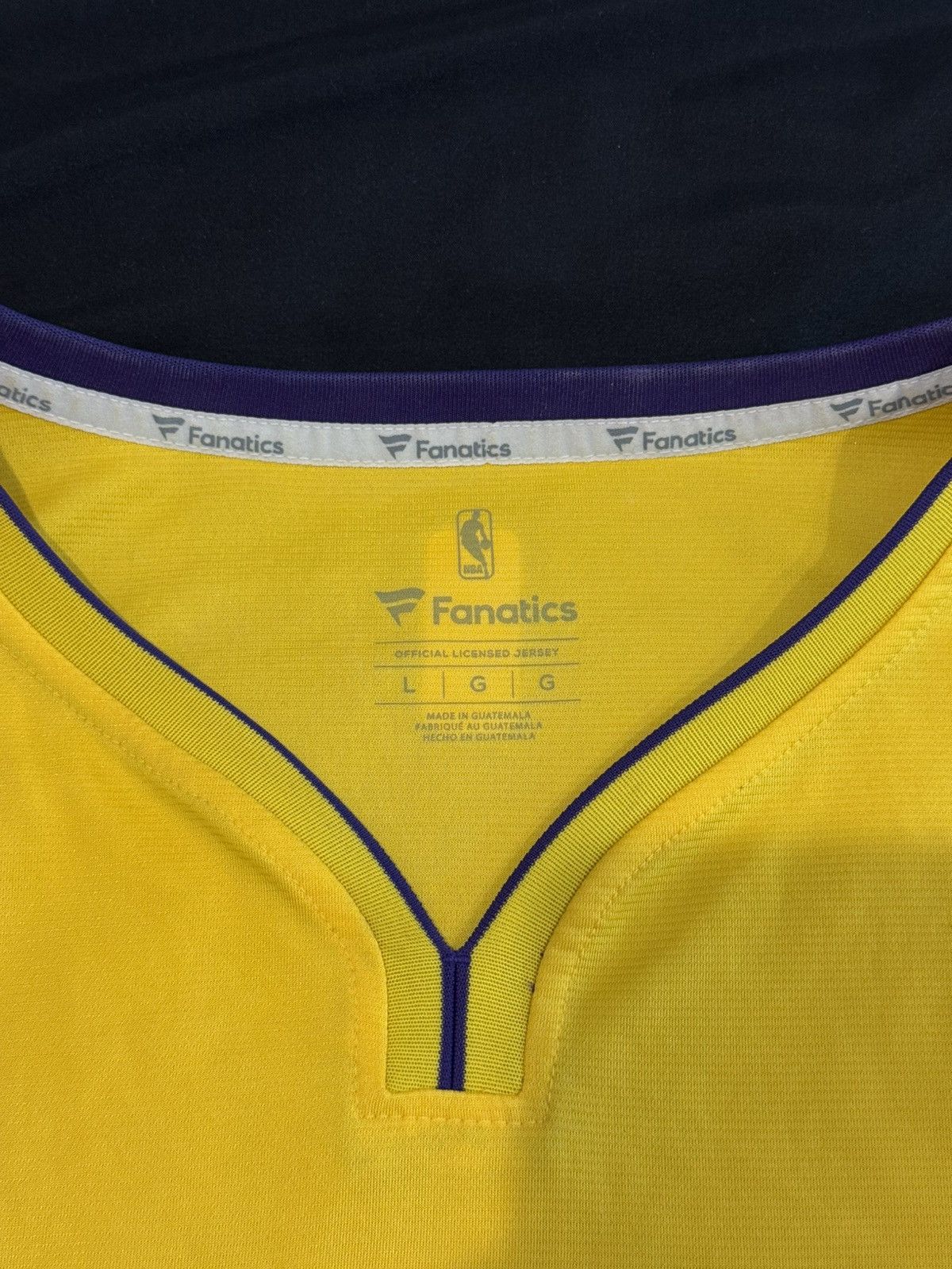 NBA Lonzo Ball Los Angeles Lakers Fanatics Jersey Size US L / EU 52-54 / 3 - 3 Thumbnail