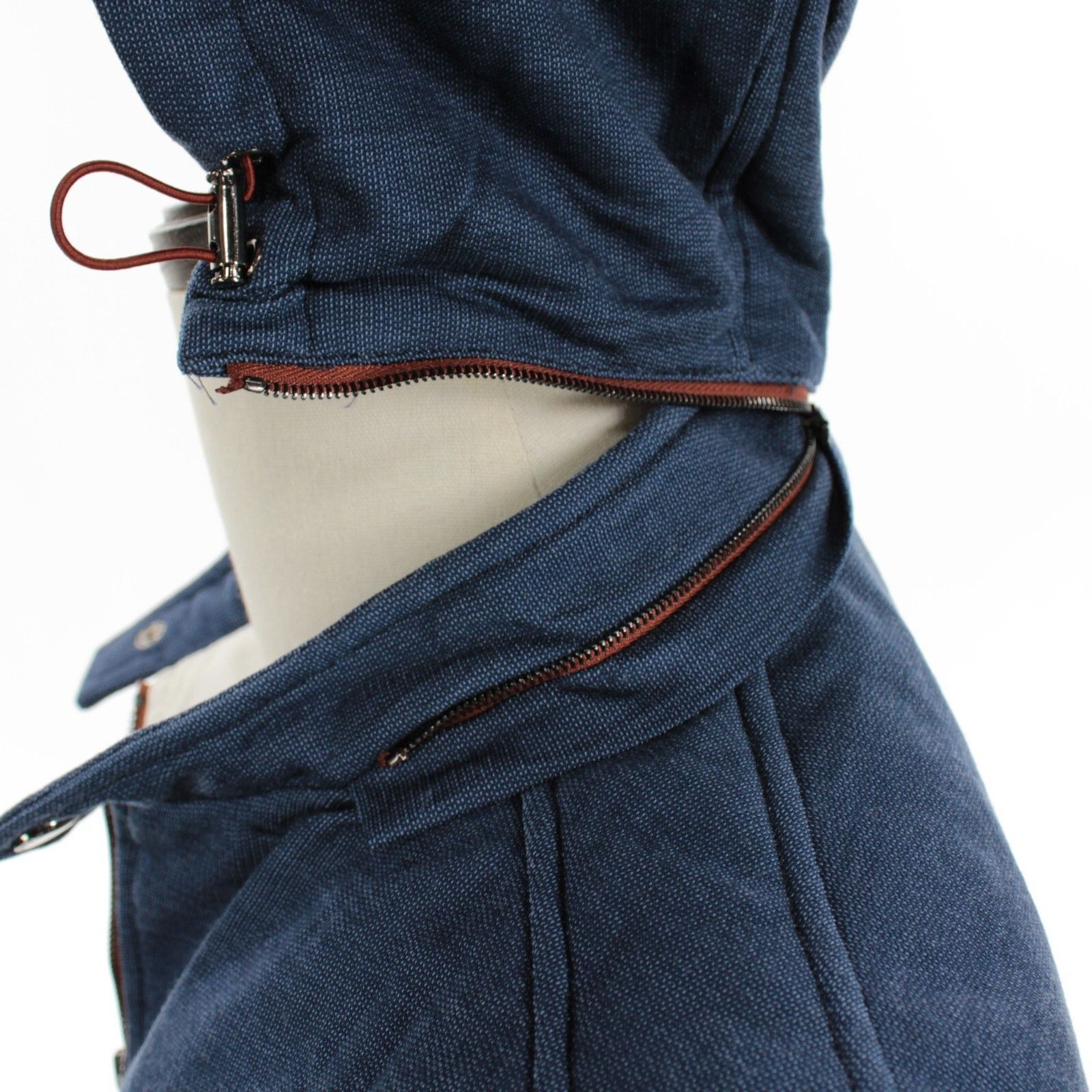 Luciano Barbera Luciano Barbera Vest Size M US In Blue Wool Size US M / EU 48-50 / 2 - 6 Thumbnail