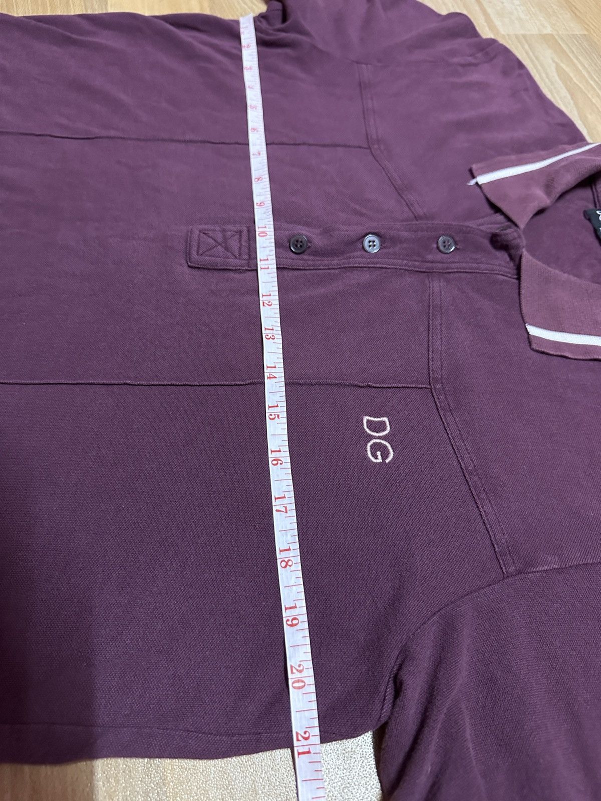Dolce & Gabbana × Vintage Sun Faded🔥 Dolce & Gabbana Polo Shirt Size US M / EU 48-50 / 2 - 12 Thumbnail