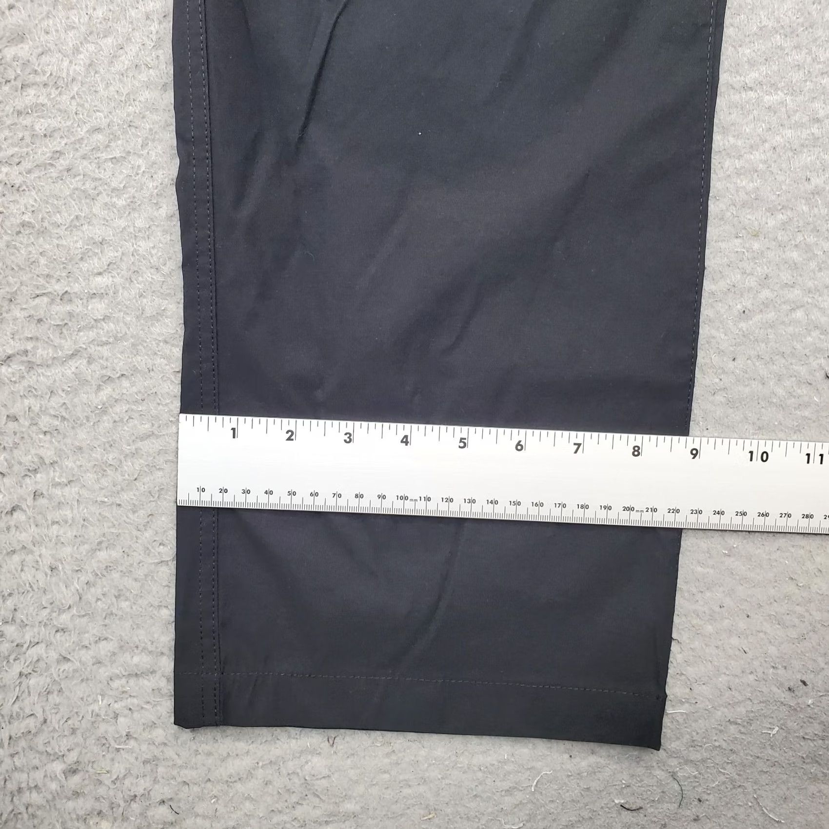Eddie Bauer Eddie Bauer Chino Pants Men 38x32 Black Nylon Flat Front Belt Loops Straight Leg Size US 38 / EU 54 - 5 Thumbnail