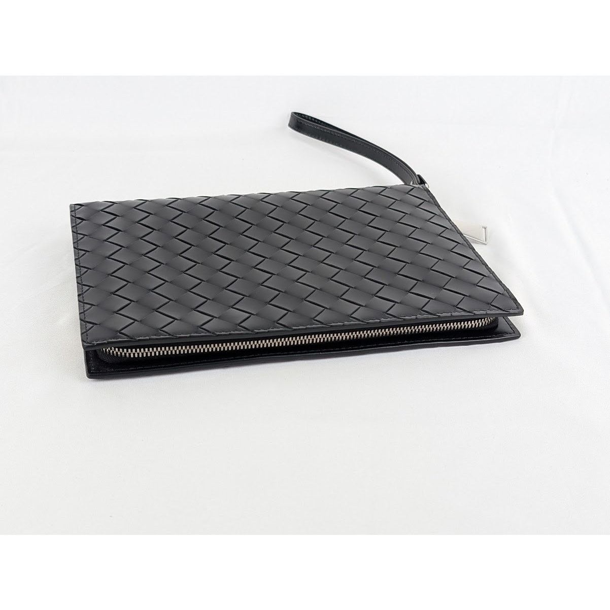Bottega Veneta o1rshd1 Intrecciato Spazzolato Calf Documents in Nero Size ONE SIZE - 2 Thumbnail