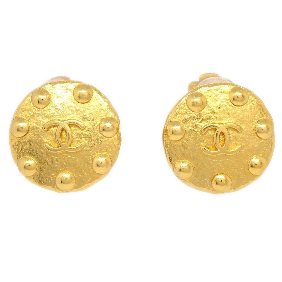 Chanel Chanel CC Round Earrings Metal Size ONE SIZE - 1 Thumbnail