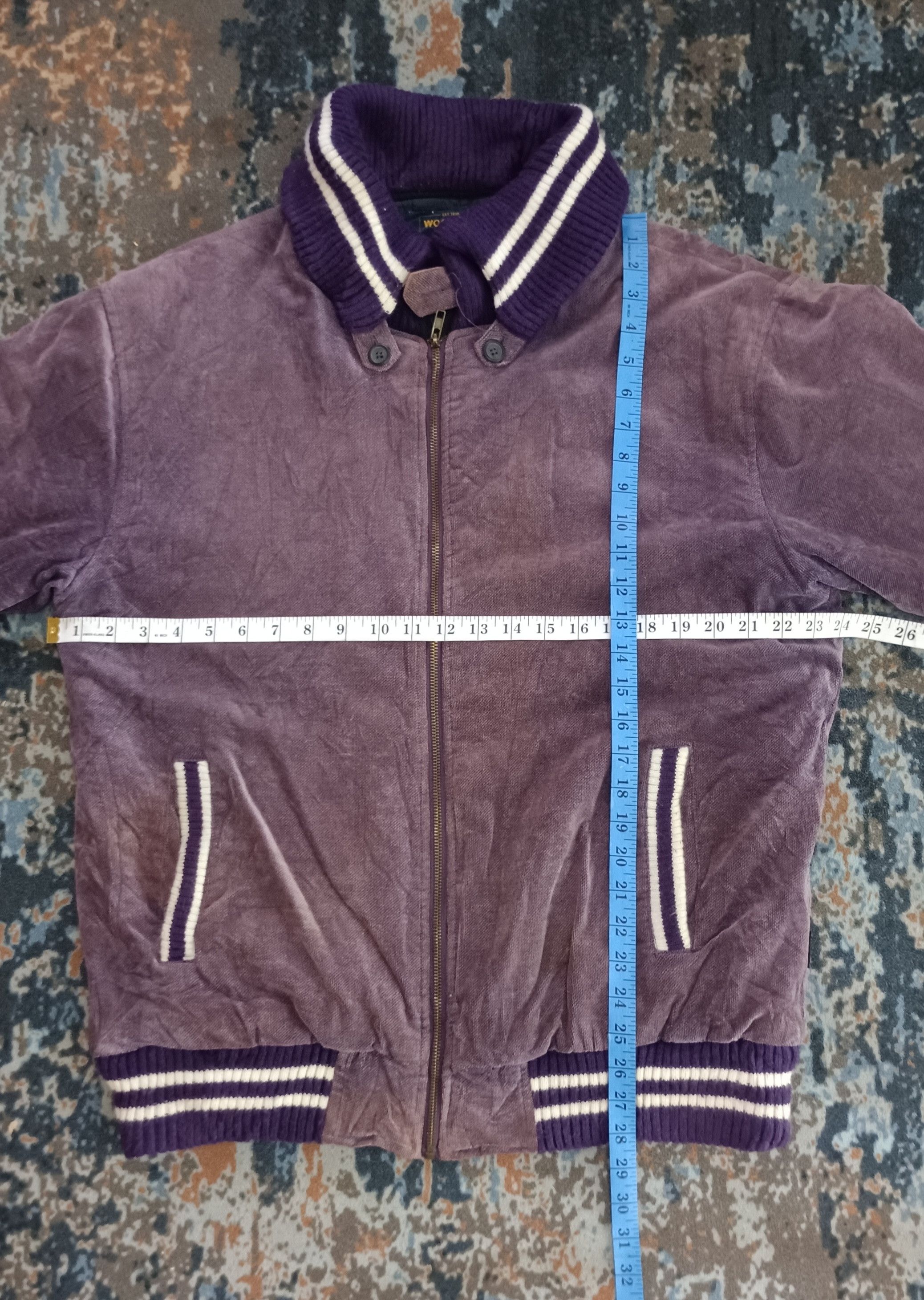 Woolrich Woolen Mills Vintage WOOLRICH Coduroy Bomber Jacket Size US XL / EU 56 / 4 - 15 Thumbnail