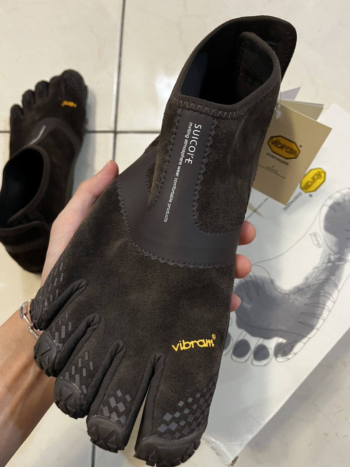Suicoke × Vibram SUICOKE X VIBRAM FIVEFINGERS NIN-LO SUEDE Size US 9 / EU 42 - 5 Thumbnail