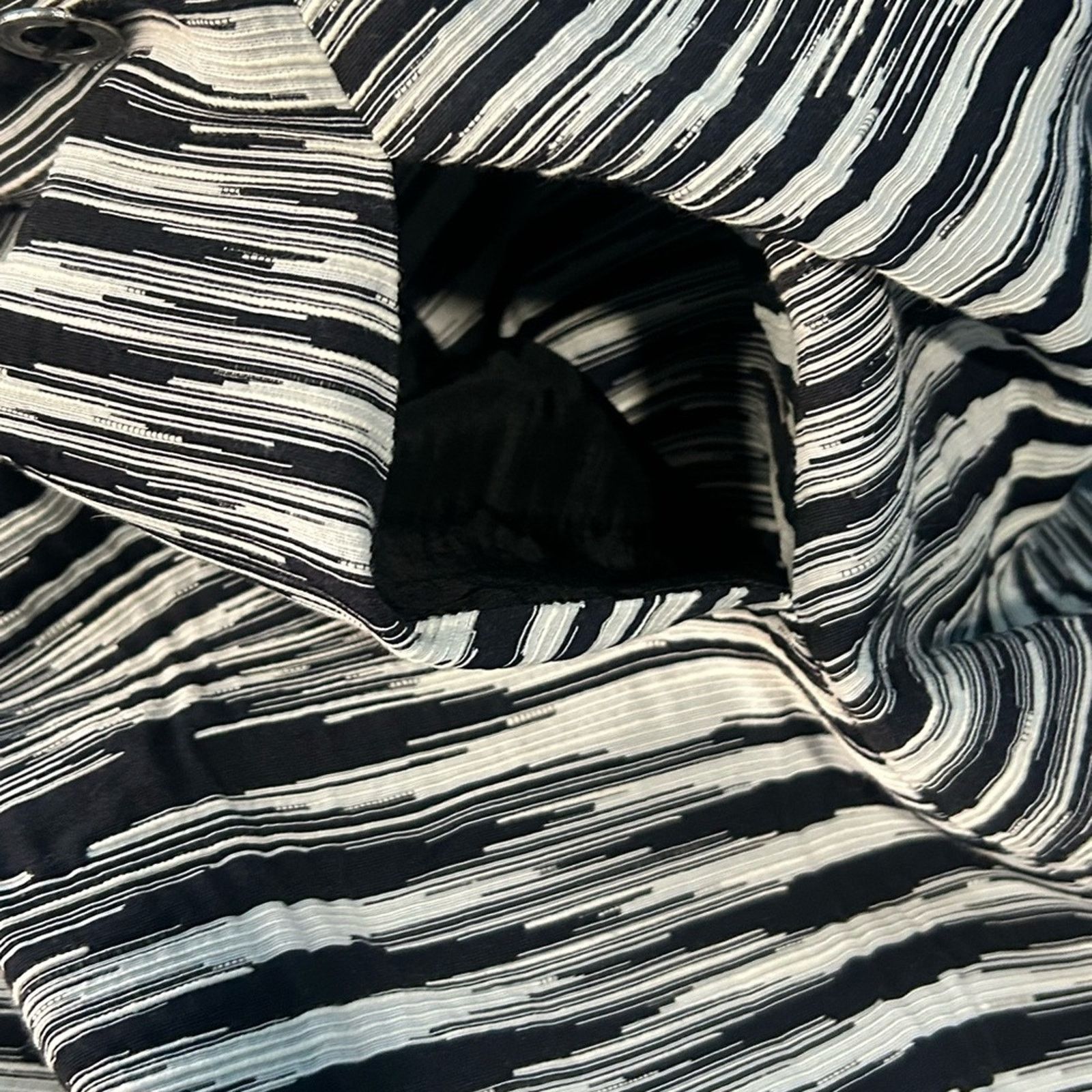 Iceberg ICE Iceberg Skirt Black White Cotton Pockets NWT 46/10 Size 32" / US 10 / IT 46 - 6 Thumbnail