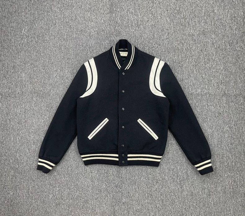 Saint Laurent Paris Saint Laurent Paris Black White Baseba