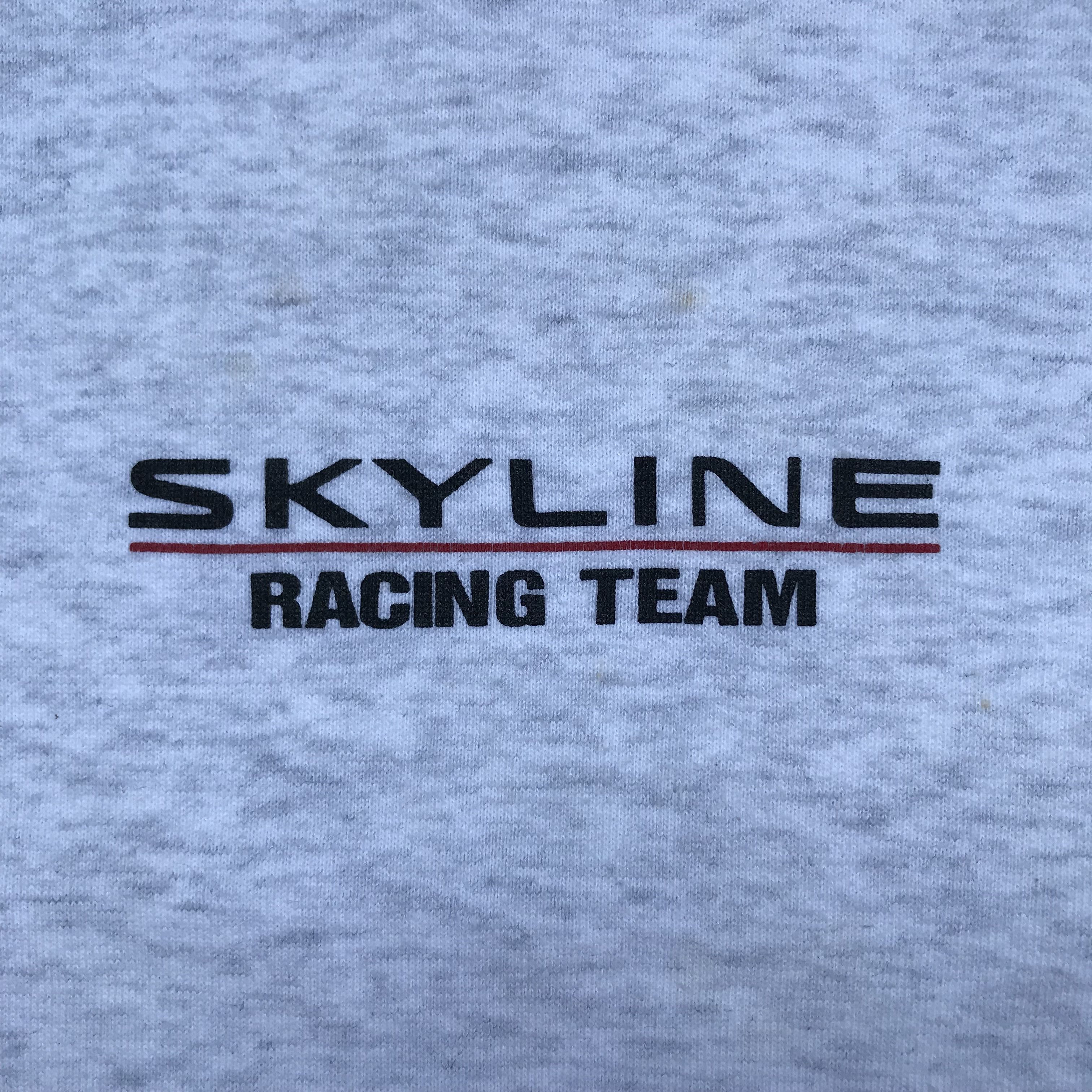 Vintage Vintage 90s Skyline Racing Team Sweatshirt Size M Size US M / EU 48-50 / 2 - 7 Thumbnail
