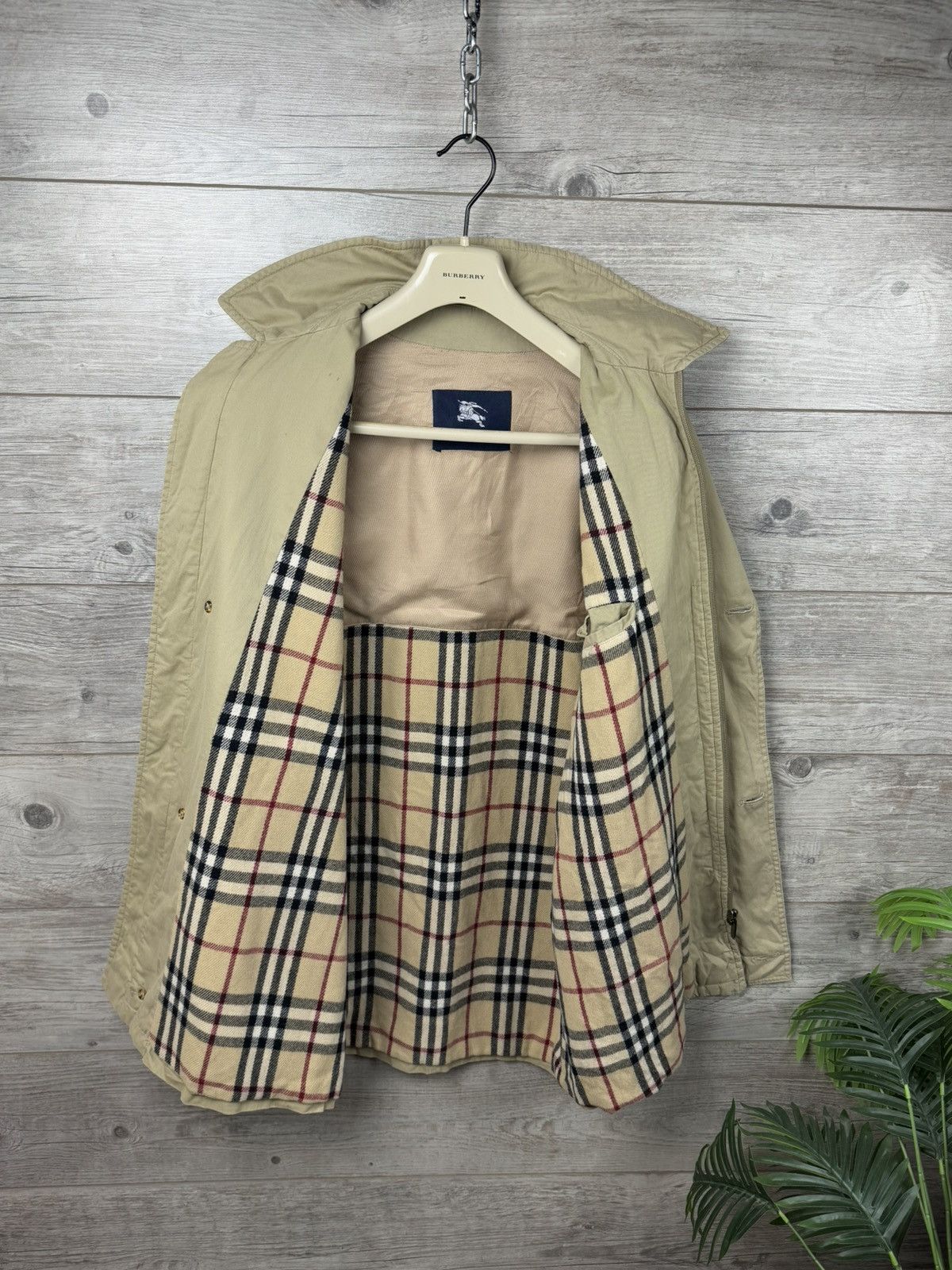 Burberry Burberry Vintage Trench Coat Jacket Bomber Luxury Size L Size US L / EU 52-54 / 3 - 7 Thumbnail