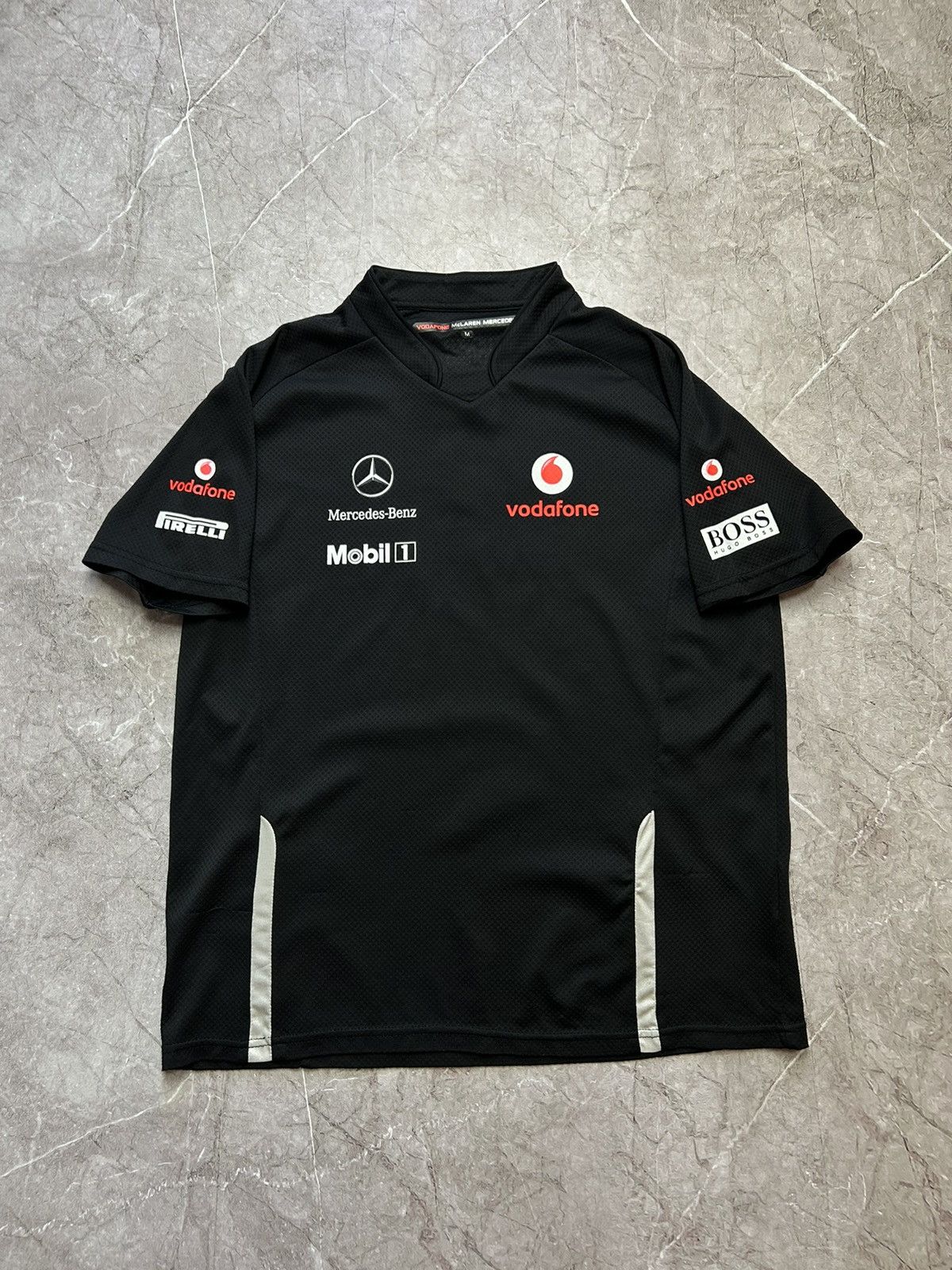 Mercedes-Benz × Vintage Vintage Racing jersey Mercedes Benz Boss Vodafone size M Size US M / EU 48-50 / 2 - 2 Thumbnail