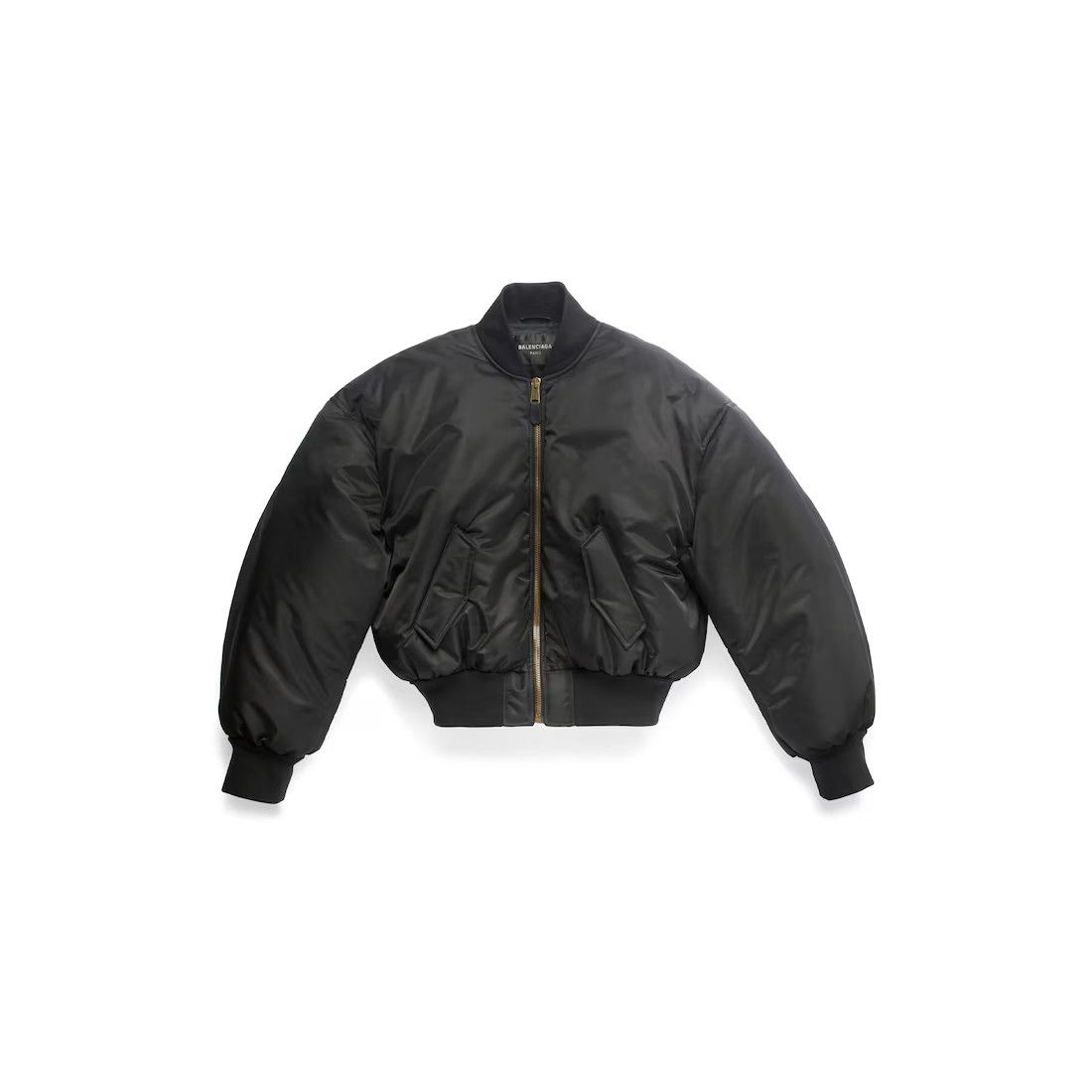 Balenciaga o1in1g0225 Bomber Jacket in Black Size US M / EU 48-50 / 2 - 1 Thumbnail