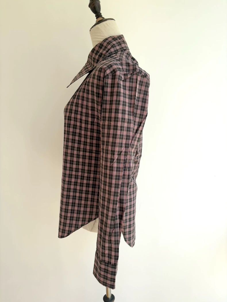 Vivienne Westwood Vivienne Westwood Skirted plaid shirt Size M / US 6-8 / IT 42-44 - 5 Thumbnail