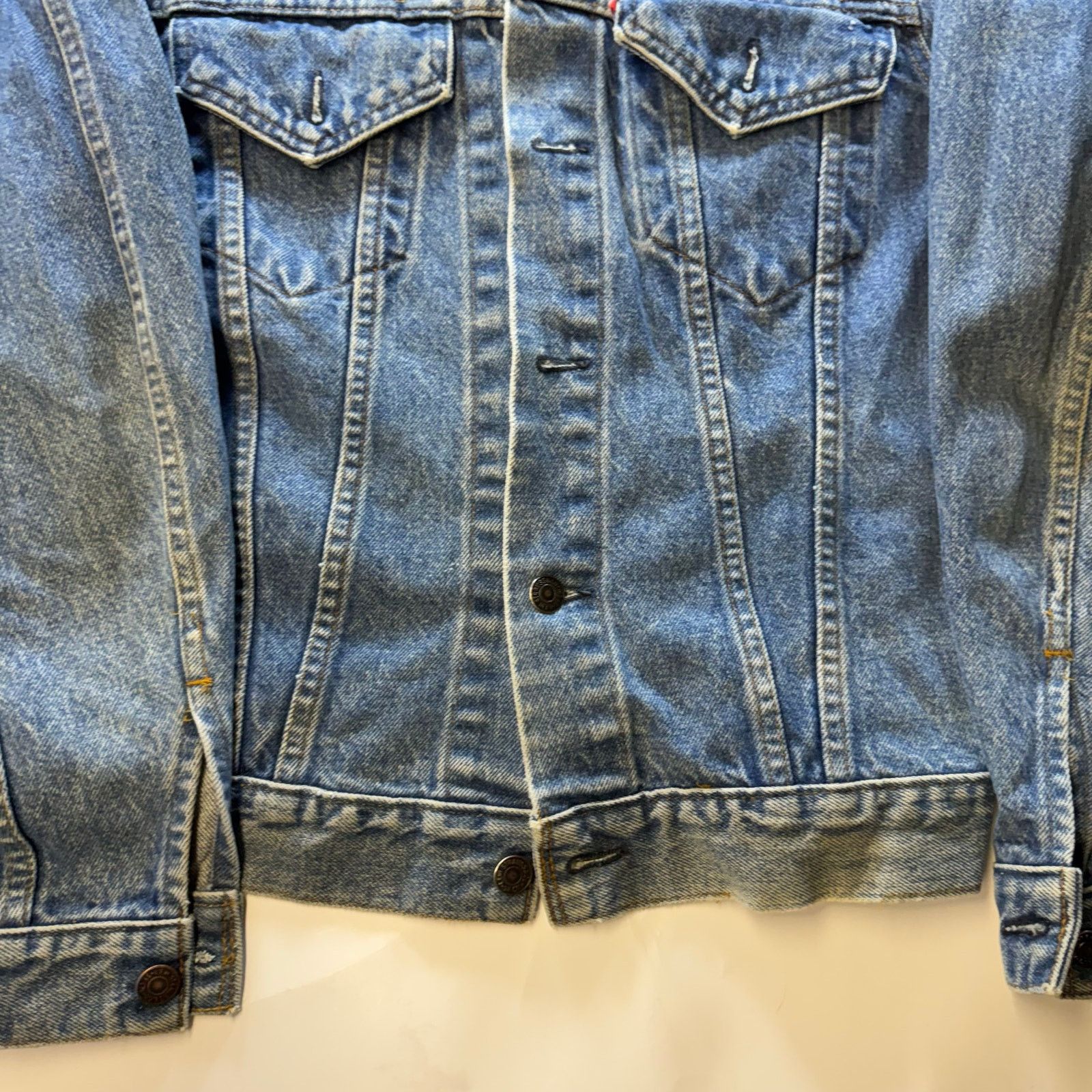 Levi's Levi Denim Jacket With Patches Size 36 Size XS / US 0-2 / IT 36-38 - 3 Thumbnail