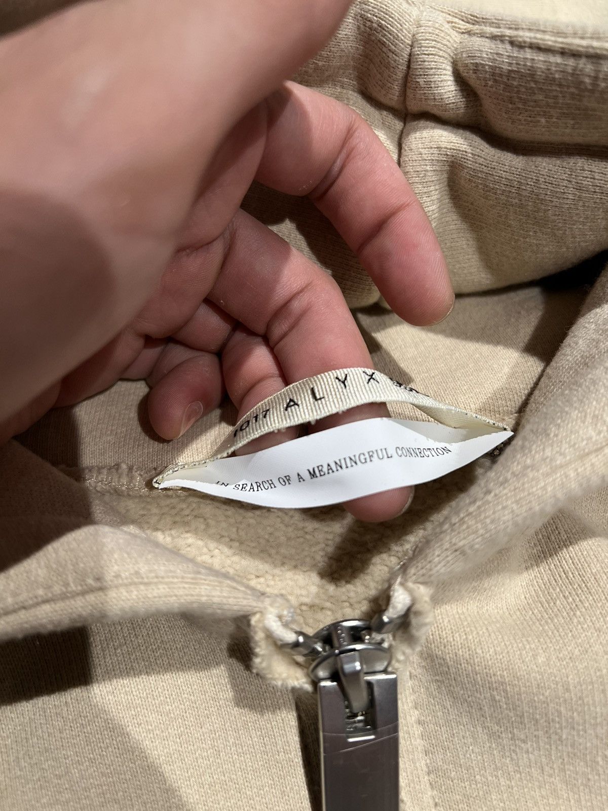 1017 ALYX 9SM Raw Cut Oversized Hoodie Size US L / EU 52-54 / 3 - 6 Thumbnail