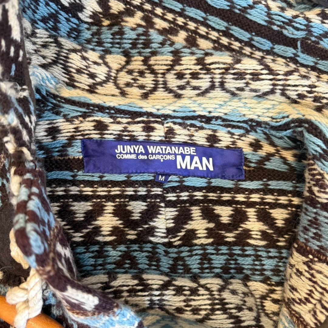Junya Watanabe Junya Watanabe Autumn 2003 Cowichan Wool Knit Parka Size US M / EU 48-50 / 2 - 5 Thumbnail