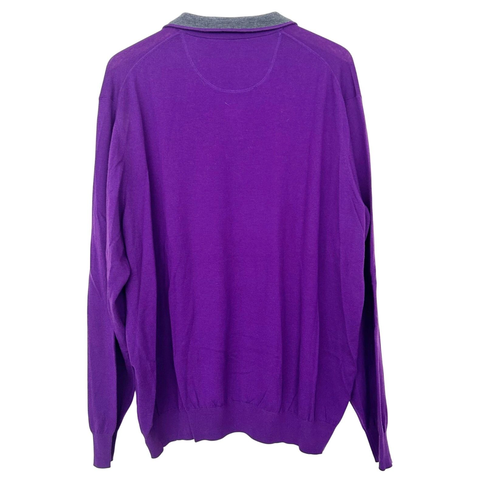 Other Sojrn Purple Merino Wool Quarter Zip Sweater Sz XXL Size US XXL / EU 58 / 5 - 6 Thumbnail