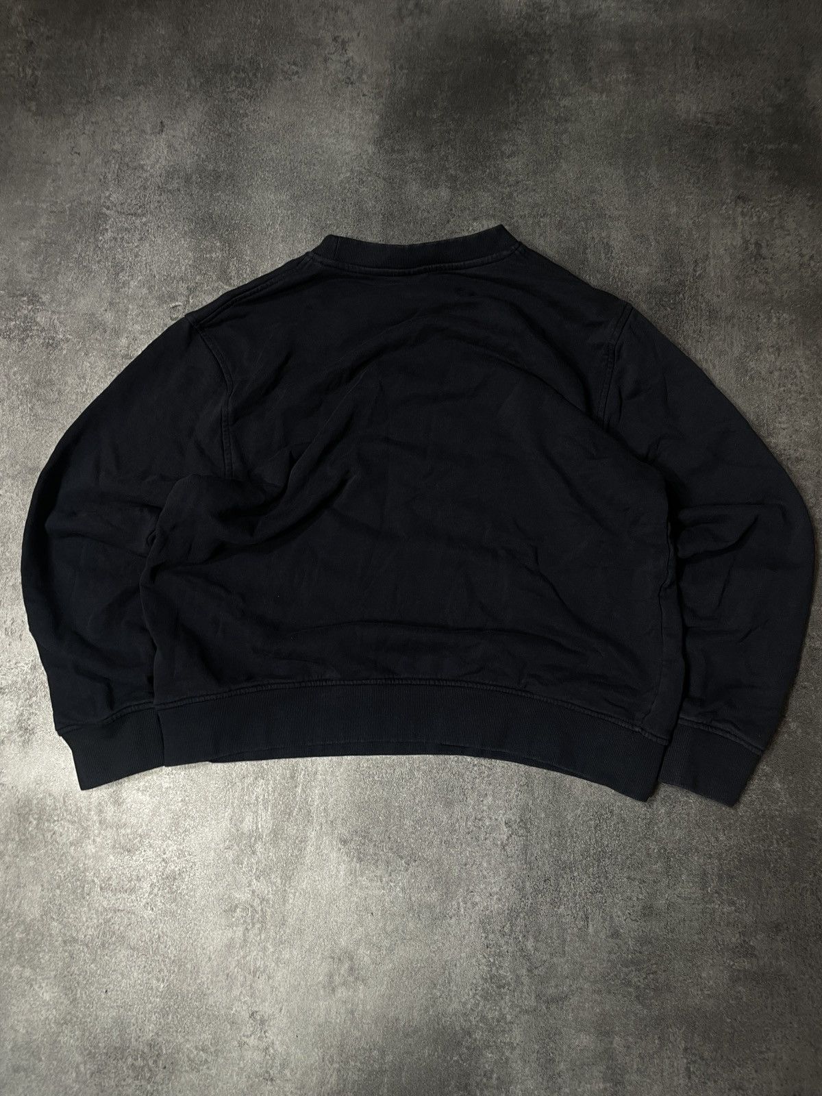 Vintage 🔥Offers🔥Vintage Y2K Sweatshirt Basic Crewneck Solid Boxy Fit Size S / US 4 / IT 40 - 2 Thumbnail
