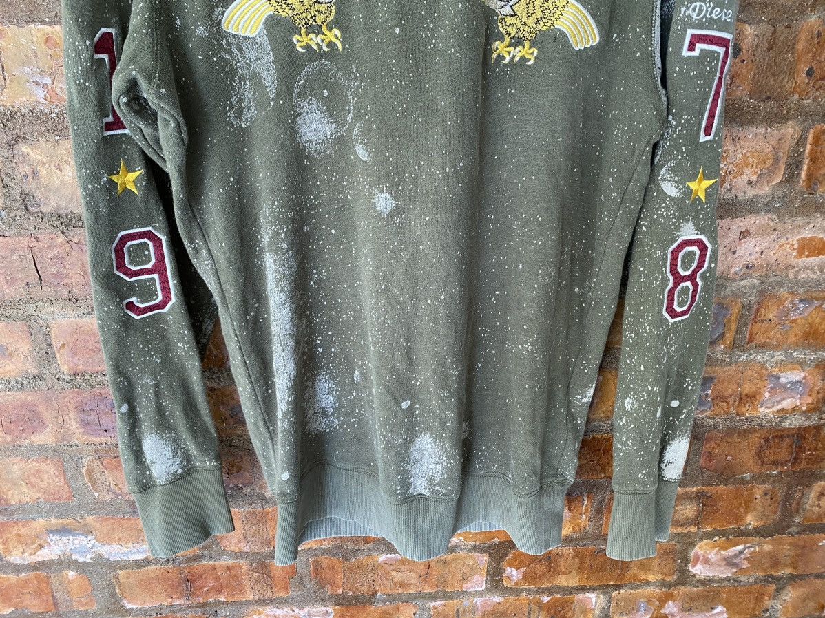 Diesel Vtg Diesel Galaxy universe eagle hoodie Size US M / EU 48-50 / 2 - 4 Thumbnail