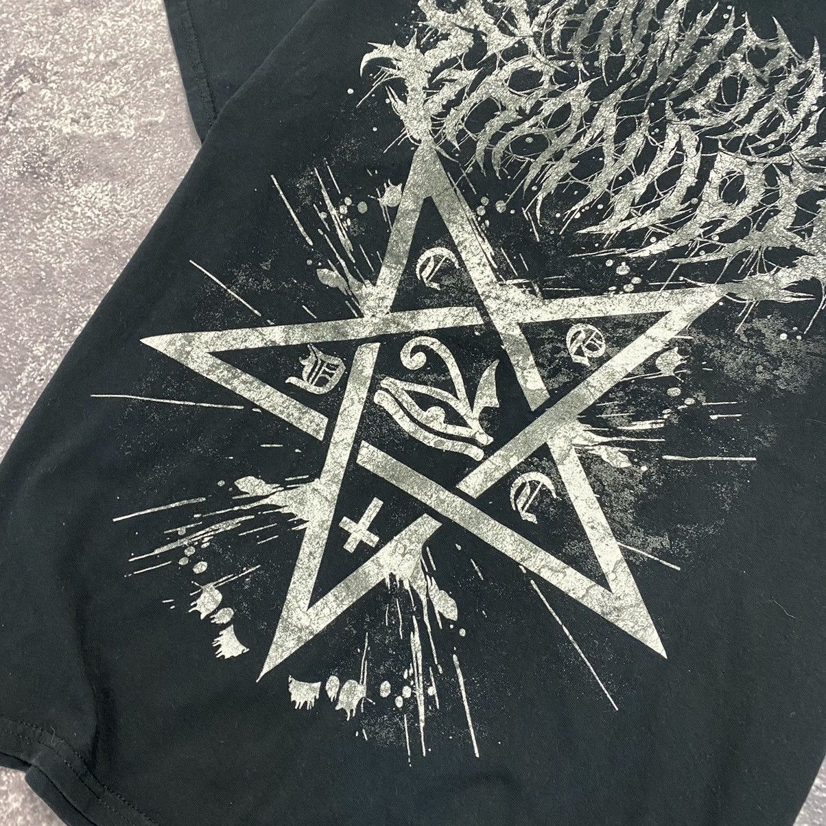Vintage Vintage Cannibal Satana Big Graphic Logo tee Size US XL / EU 56 / 4 - 4 Thumbnail