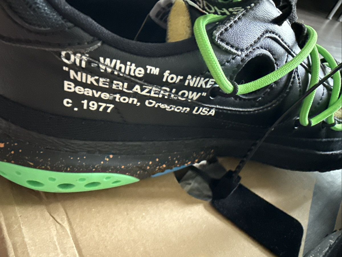 Nike Size 11 - Nike Off-White x Blazer Low Black Size US 11 / EU 44 - 4 Thumbnail