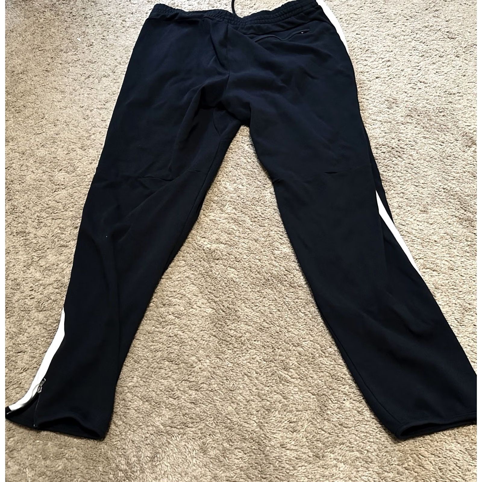 Polo Ralph Lauren Polo Ralph Lauren Performance Sweatpants Men XL Striped Pony Tapered Black Size US XL / EU 56 / 4 - 4 Thumbnail