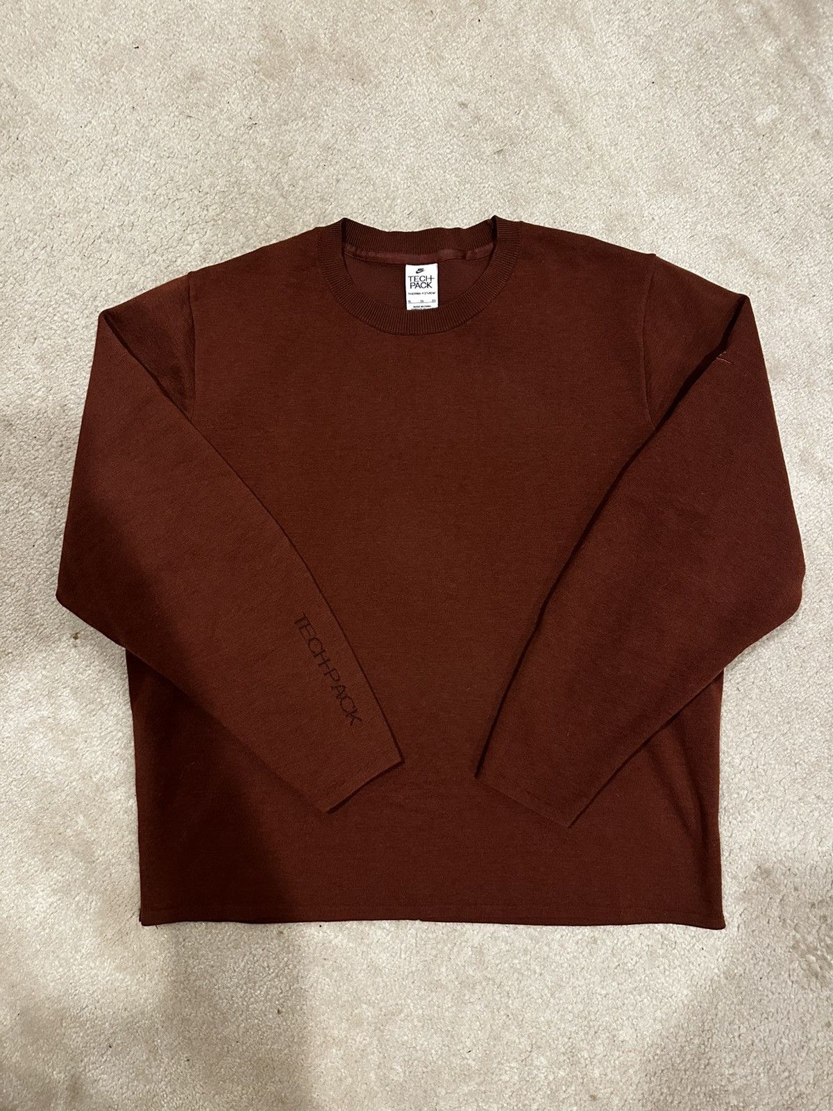 Nike Nike Tech Pack Therma-FIT Engineered Tech Fleece Crewneck Size US XL / EU 56 / 4 - 2 Thumbnail