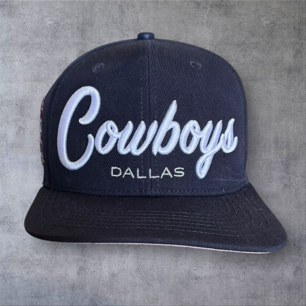 NFL Vintage Super Bowl XXVII Dallas Cowboys Snapback Navy Blue Size ONE SIZE - 11 Thumbnail