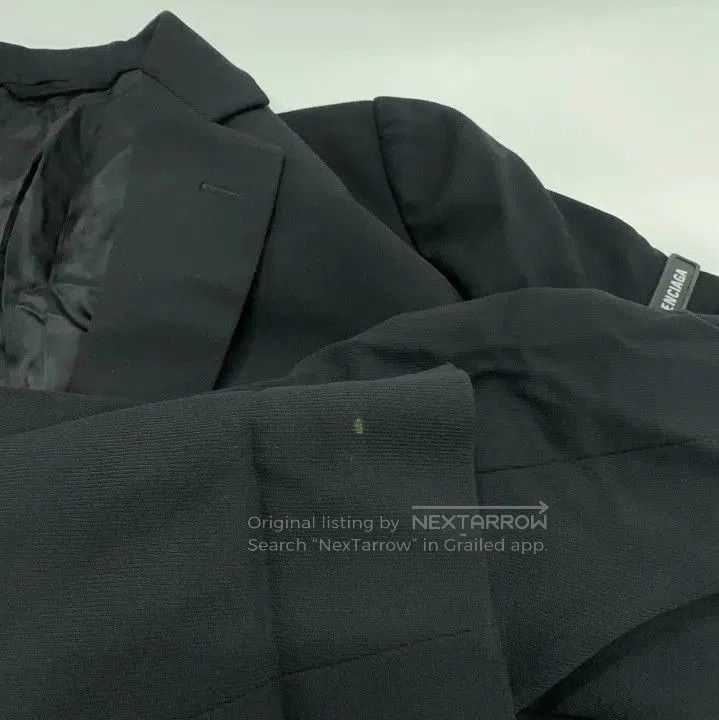 Balenciaga Balenciaga Black Button-Down Long Sleeve Suit. Size US M / EU 48-50 / 2 - 8 Thumbnail