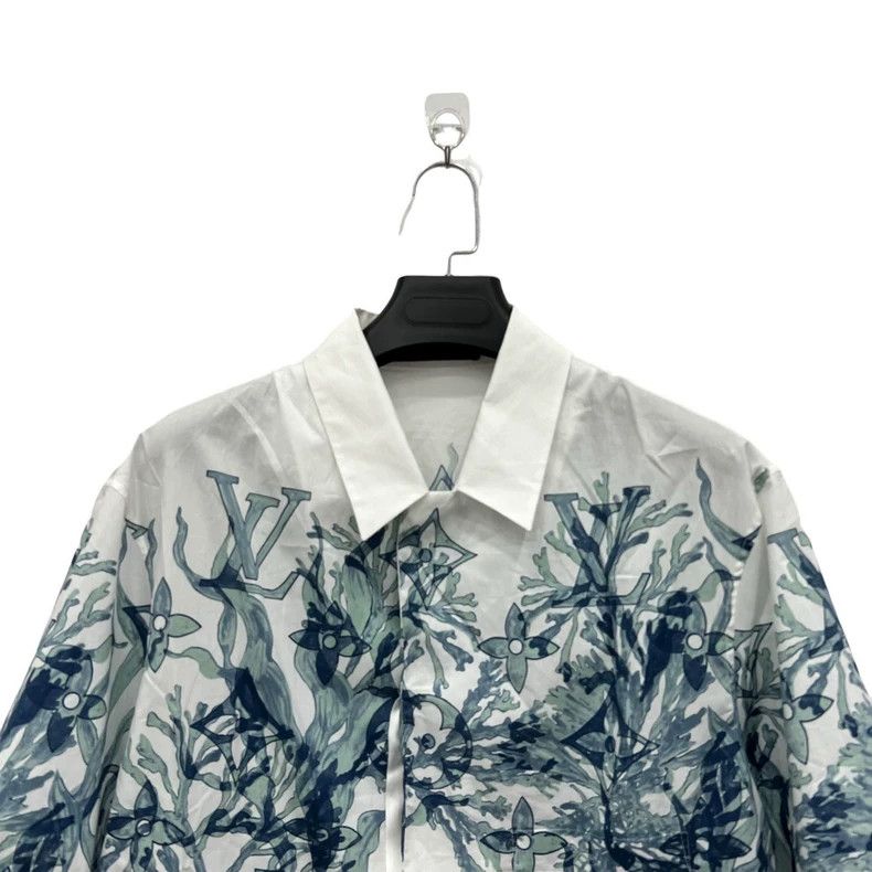 Louis Vuitton louis vuitton Full print seaweed shirt Size US L / EU 52-54 / 3 - 4 Thumbnail
