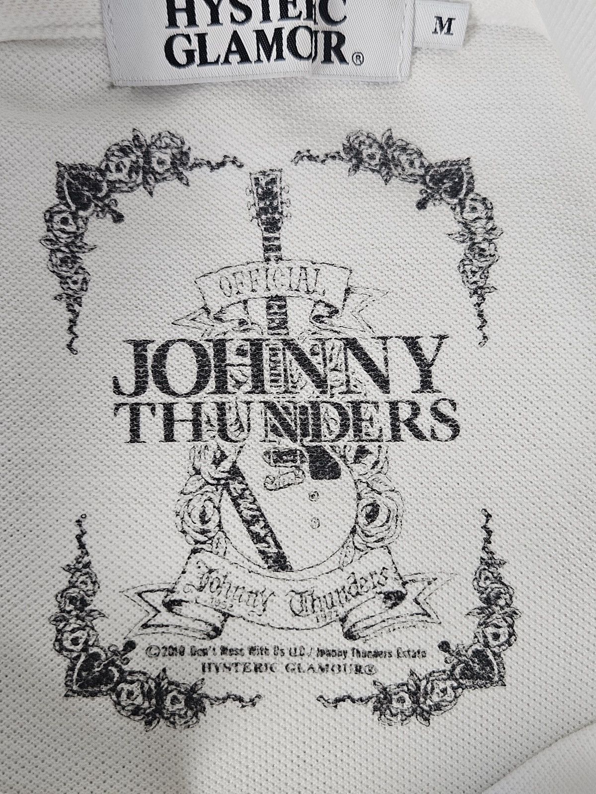Hysteric Glamour Hysteric Glamour Johnny Thunders polo new york dolls shirt Size US M / EU 48-50 / 2 - 5 Thumbnail