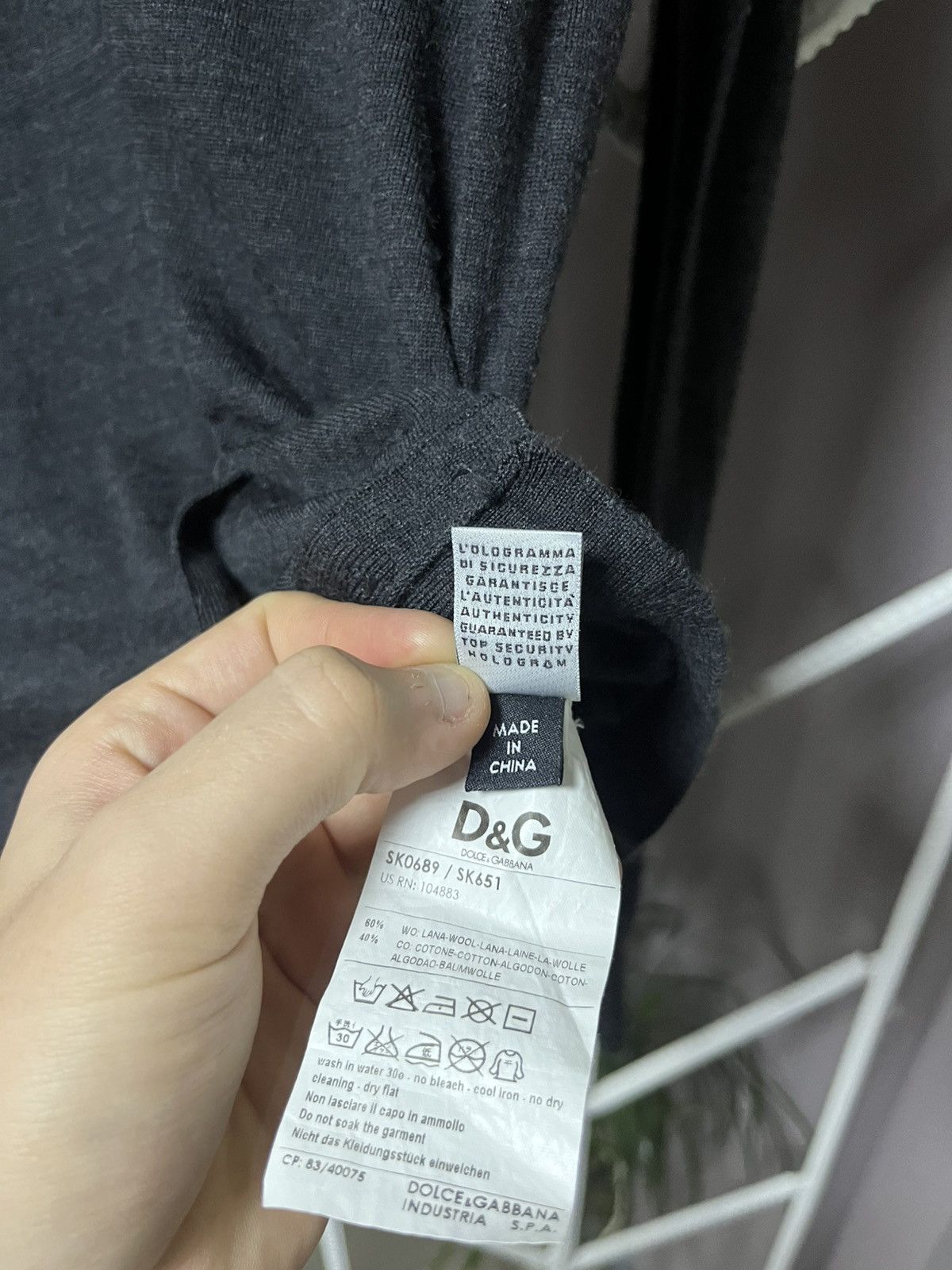 Dolce & Gabbana Vintage Dolce Gabbana Sweater Shirt + Wool Vest Size S / US 4 / IT 40 - 12 Thumbnail