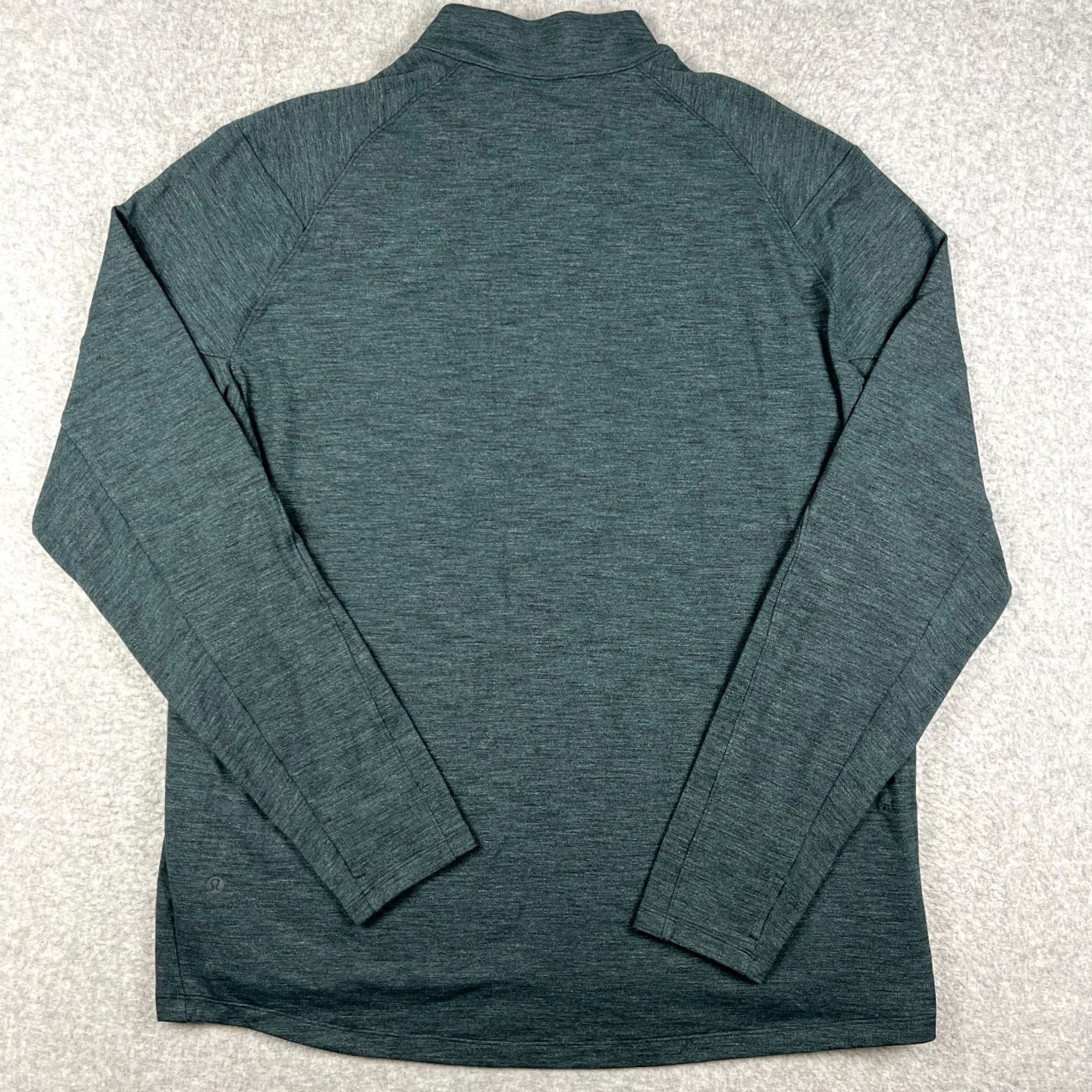 Lululemon Lululemon Surge Warm 2XL Mens Green Zip Pullover Athletic Performance - Vintage-Inspired Size US XXL / EU 58 / 5 - 2 Thumbnail