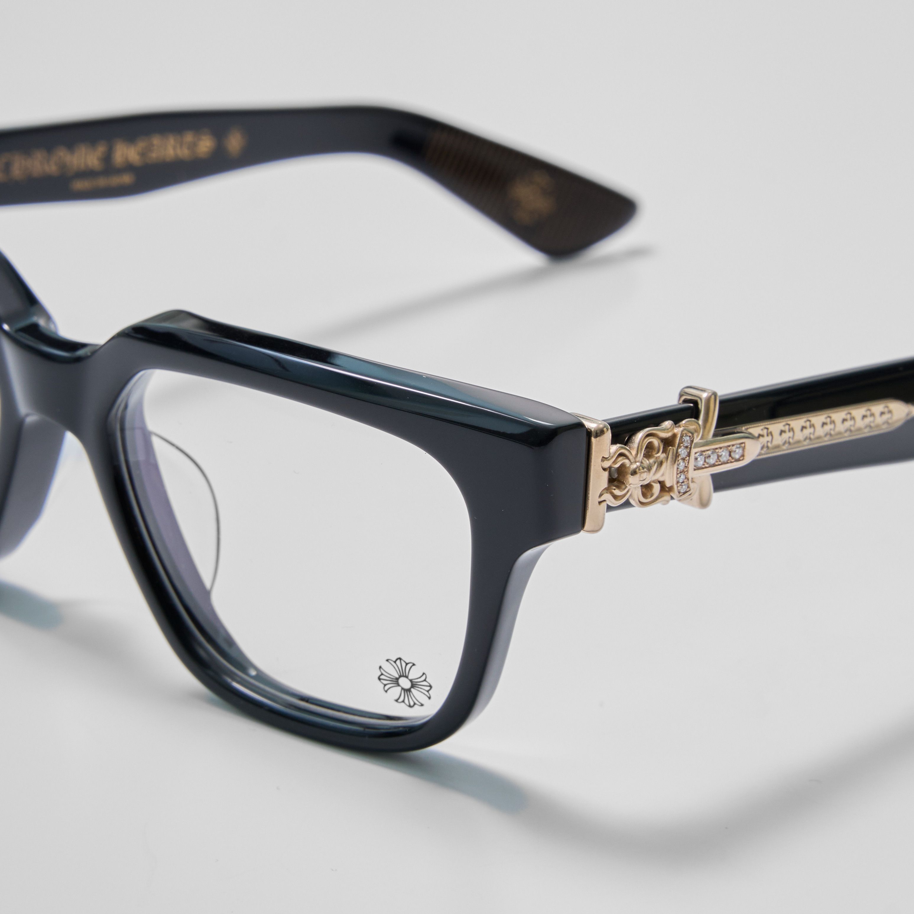 Chrome Hearts DIAMOND CHROME HEARTS VAGILLIONAIRE II BLACK/18KGP Size ONE SIZE - 7 Thumbnail